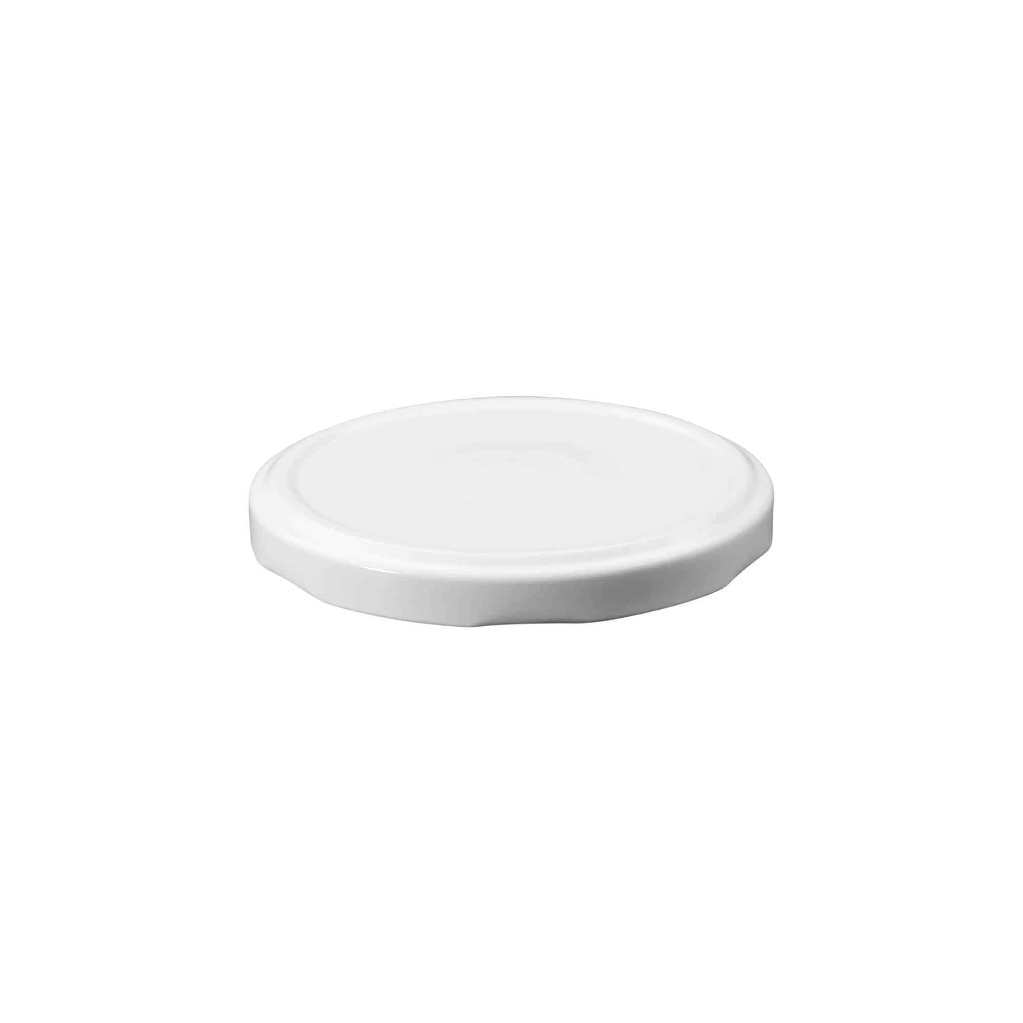 Tampa Twist-Off, folha de flandres, branco, para boca: TO 82 Tampa Twist-Off, folha de flandres, branco, para boca: TO 82