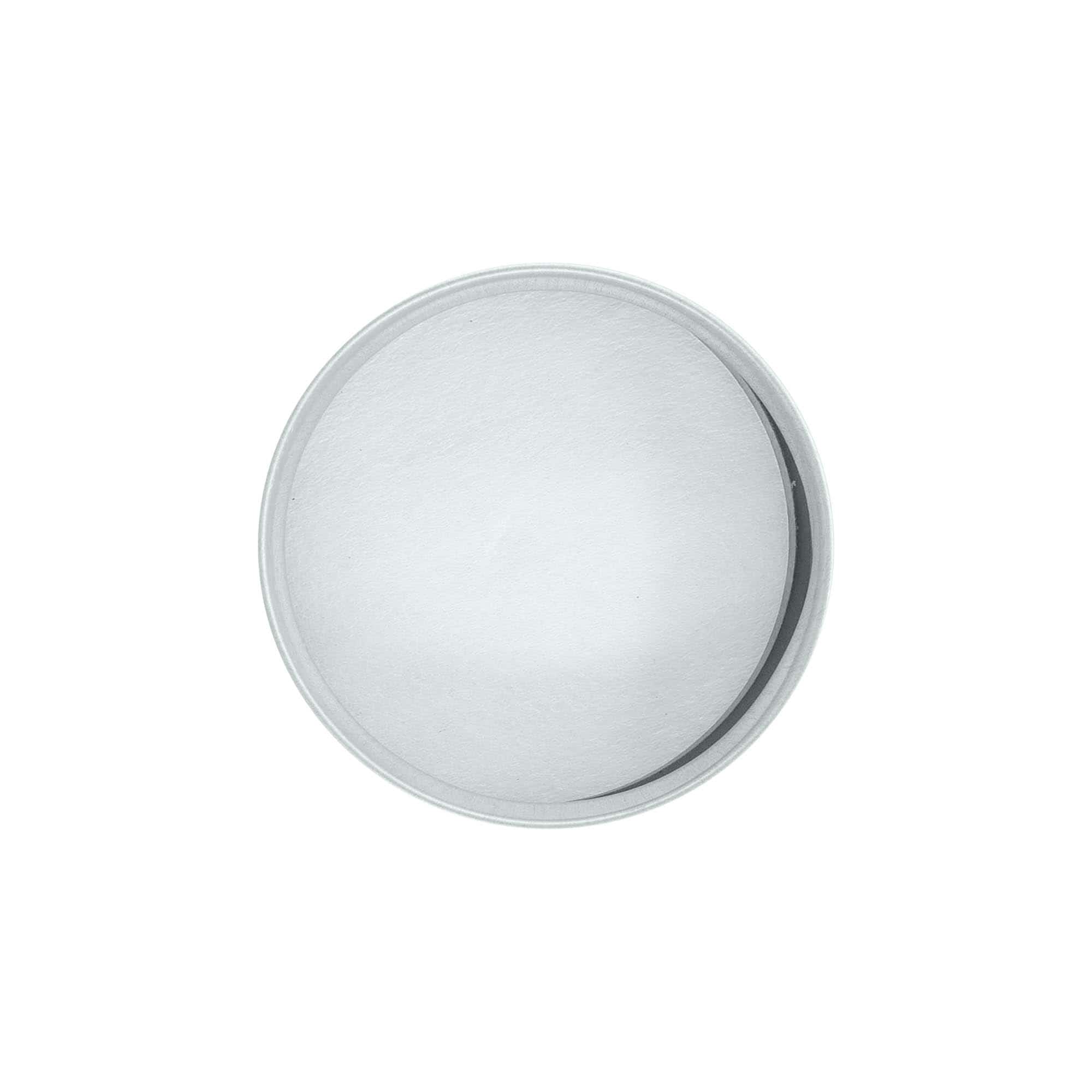 Tampa de rosca, metal, prateado, para boca: GPI 45/400