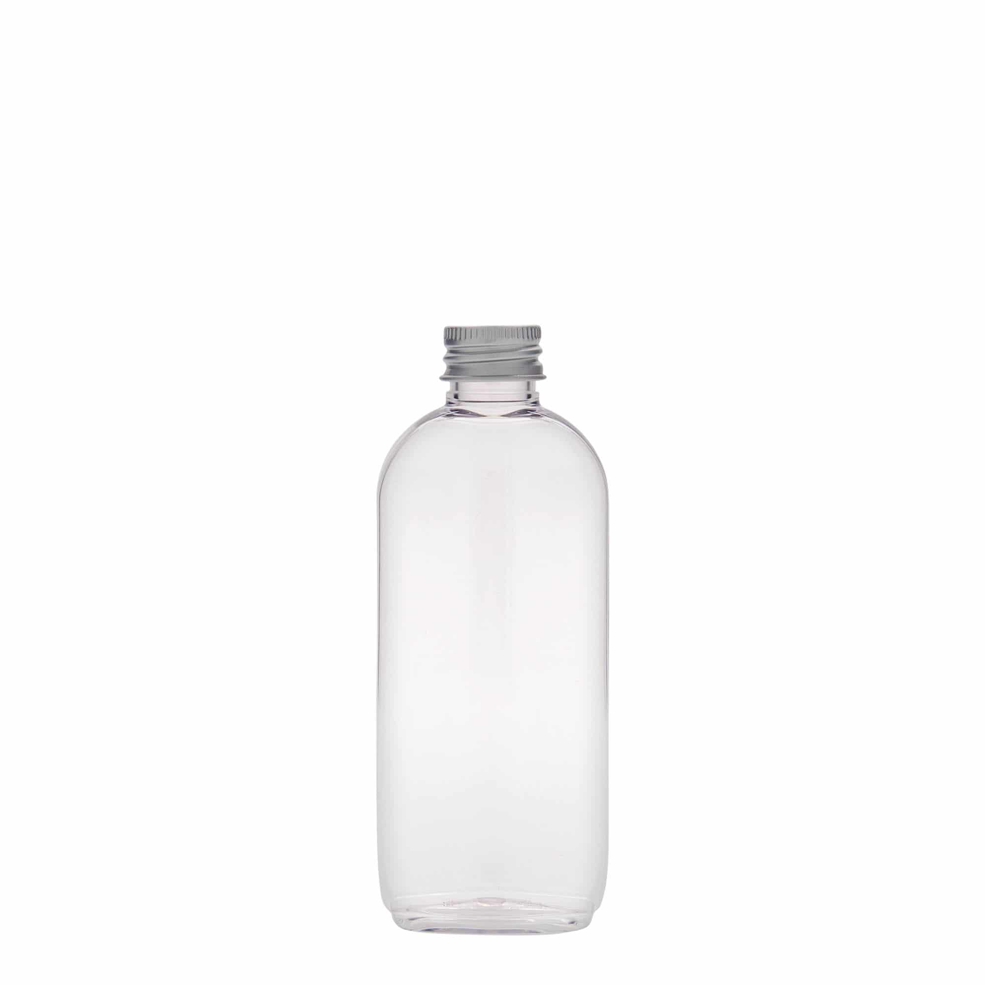 100 ml Garrafa PET 'Iris', oval, plástico, boca: 20/410