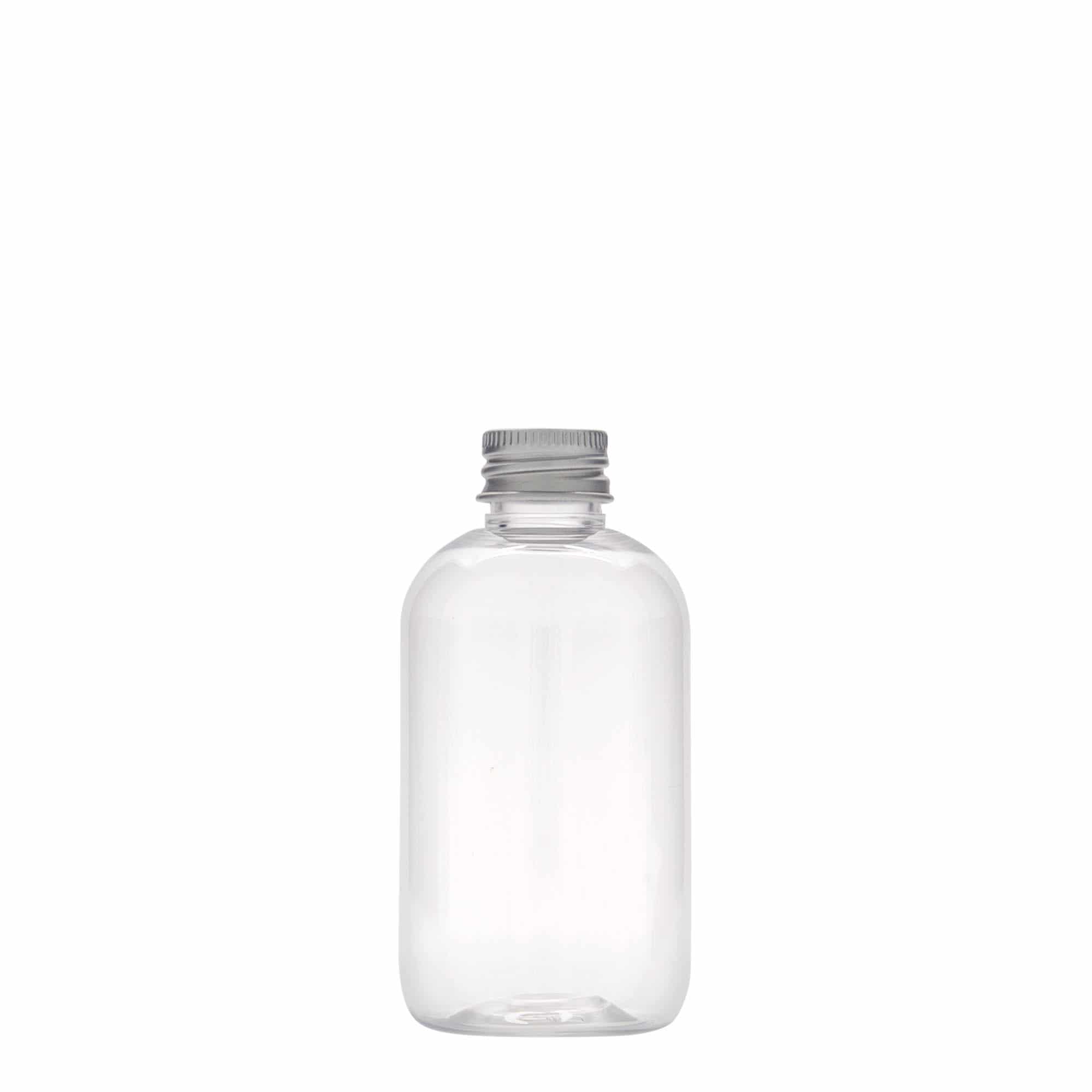 100 ml Garrafa PET 'Boston', plástico, boca: GPI 20/410