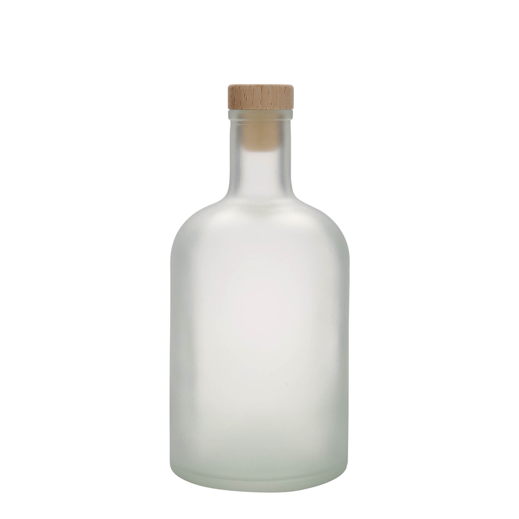 Garrafa de vidro de 700 ml 'Gerardino', gelo, boca: cortiça