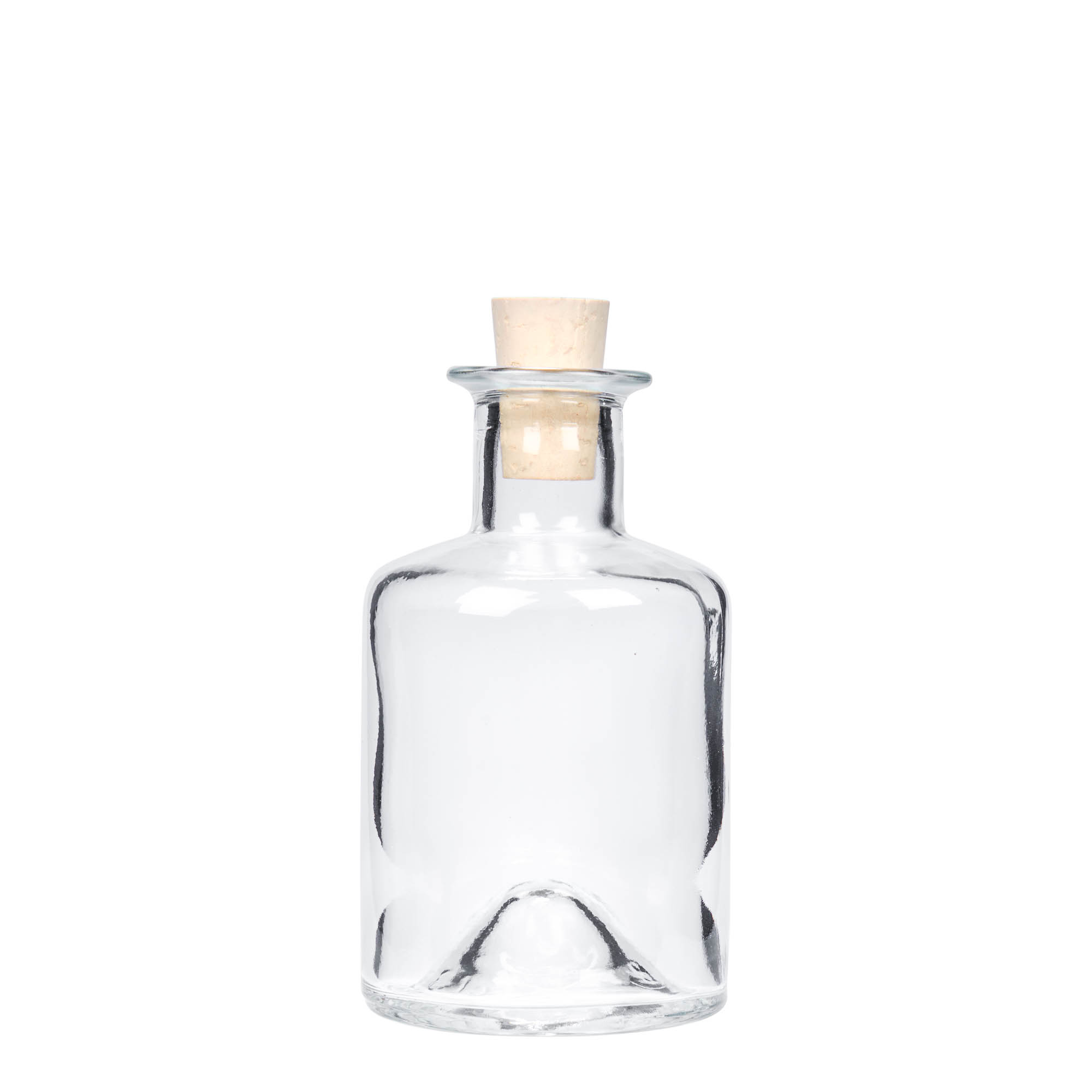 Frasco de vidro de 200 ml para farmacêutico, boca: cortiça Frasco de vidro de 200 ml para farmacêutico, boca: cortiça