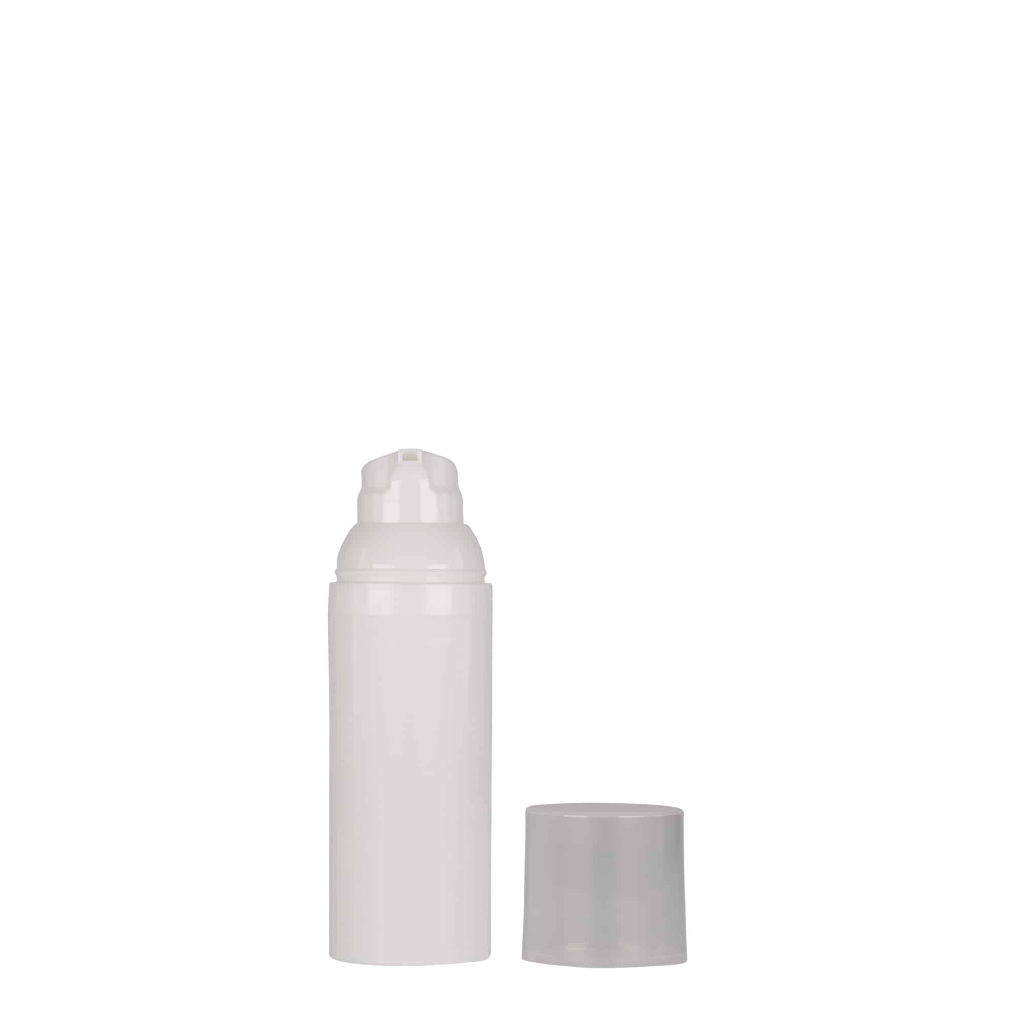 Doseador Airless 50 ml 'Mezzo', plástico PP, branco