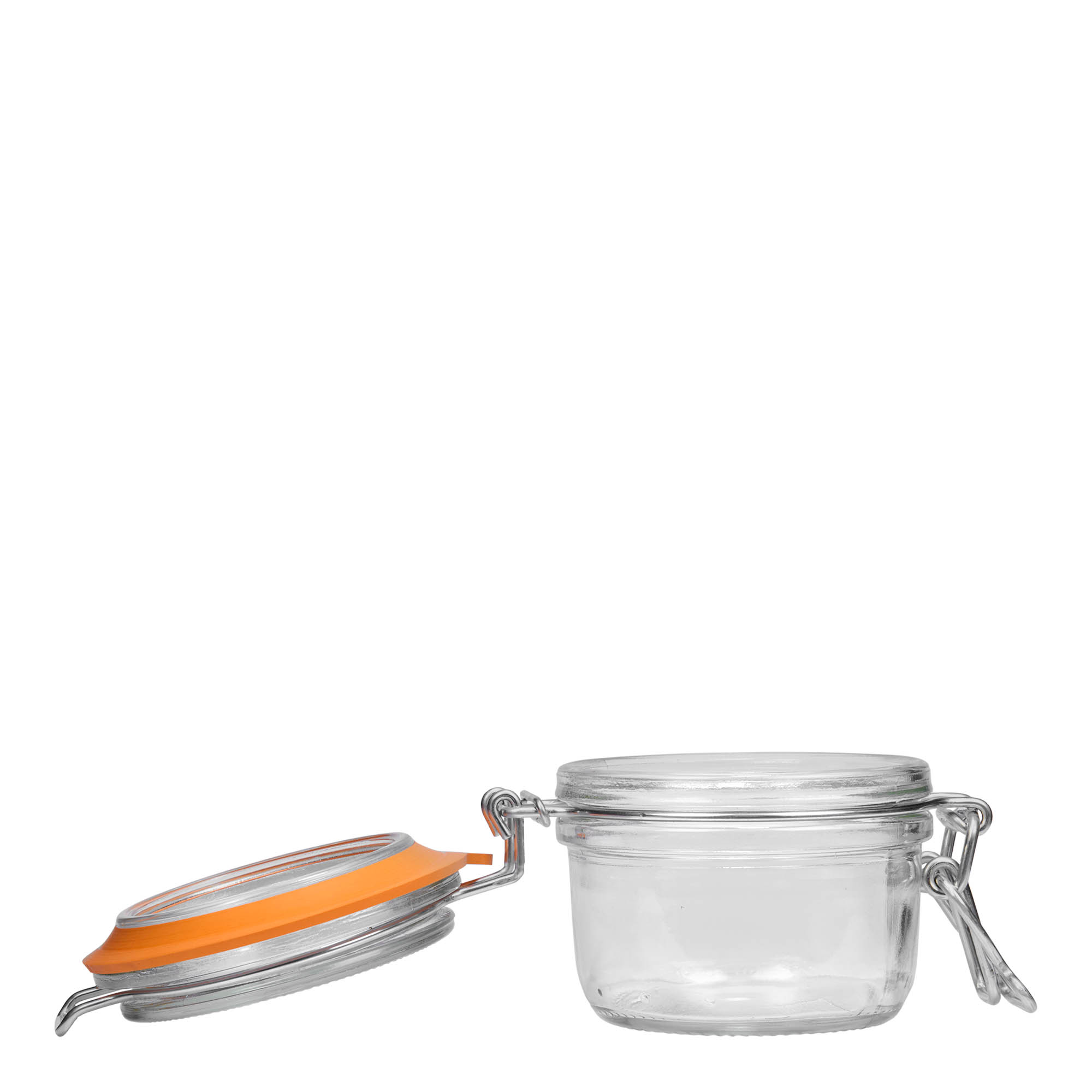 125 ml frasco com tampa de arame 'Le Parfait Super Terrine', abertura: fecho de arame 125 ml frasco com tampa de arame 'Le Parfait Super Terrine', abertura: fecho de arame