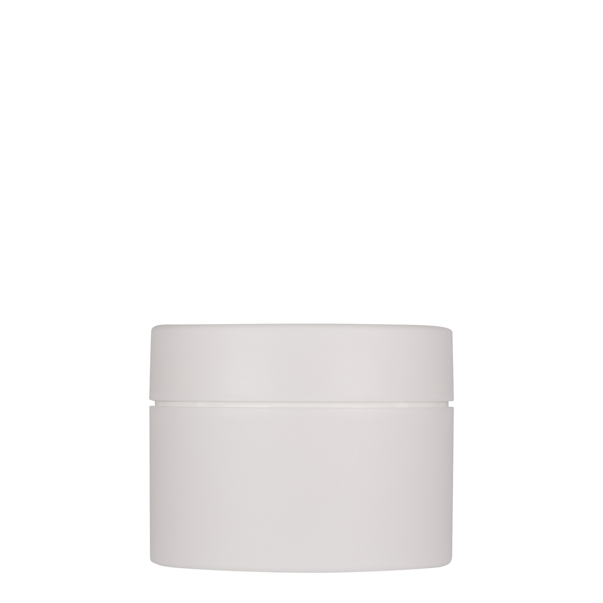 150 ml frasco de plástico 'Antonella', PP, branco, boca: tampa de rosca