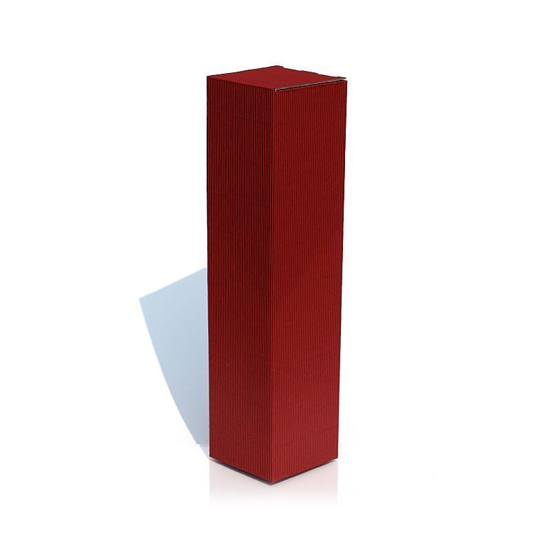 Caixa de presente 'Onda', quadrada, cartão, bordô Caixa de presente 'Onda', quadrada, cartão, bordô