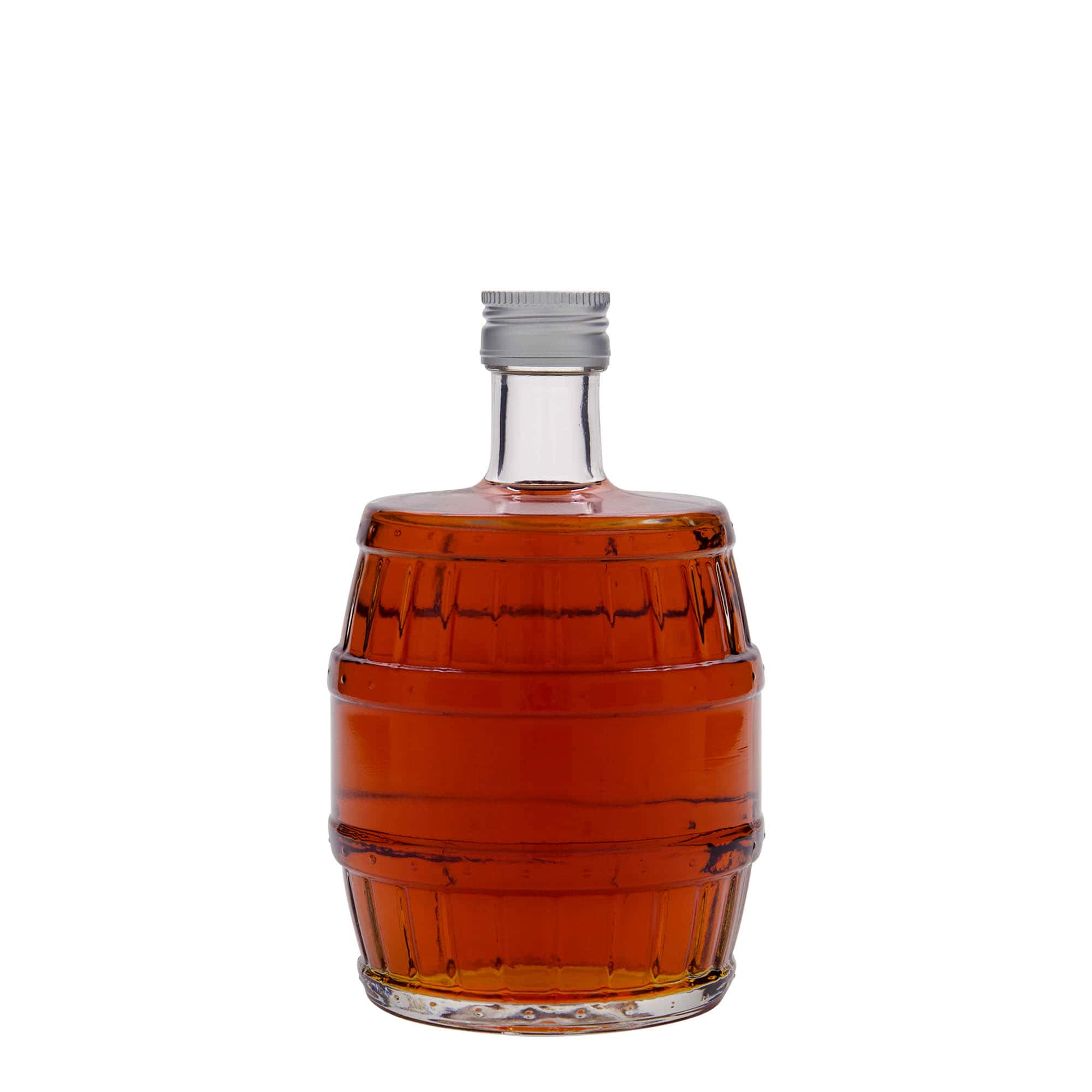 Garrafa de vidro de 500 ml 'Barril', boca: PP 28