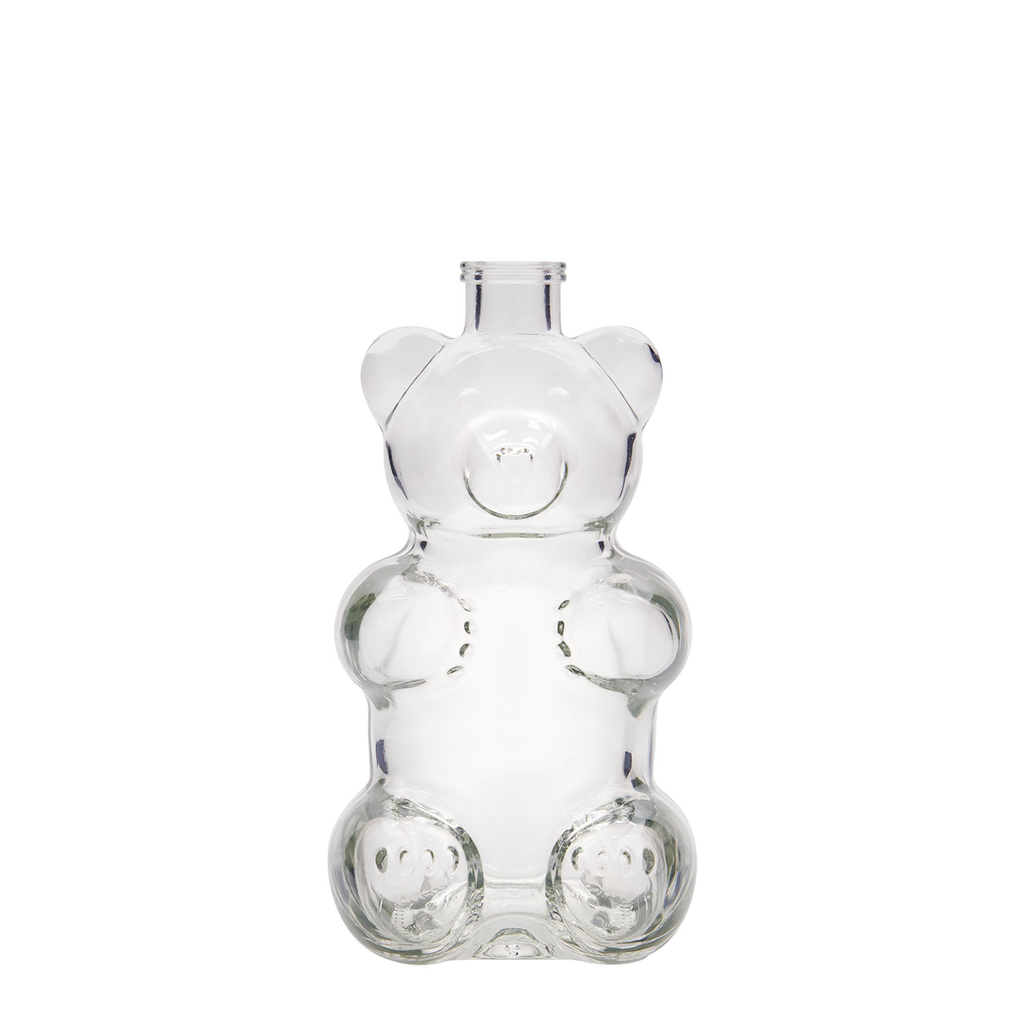 Garrafa de vidro de 350 ml 'Urso', Boca: Cortiça Garrafa de vidro de 350 ml 'Urso', Boca: Cortiça