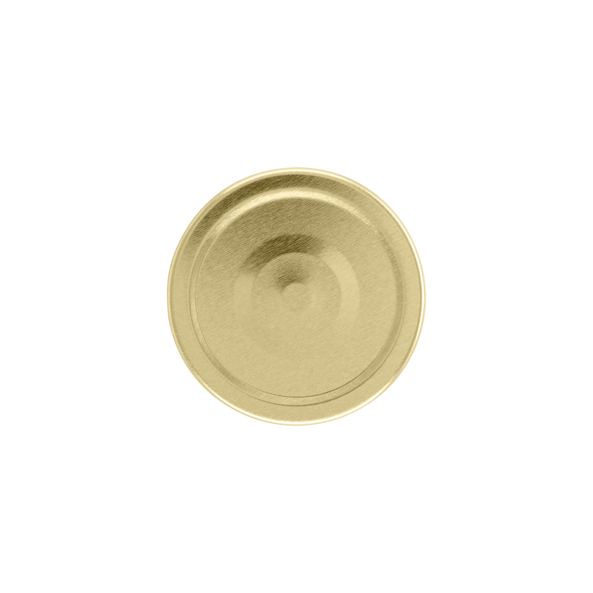 Fecho Deep-Twist-Off, chapa branca, dourado, para abertura: Deep-TO 66