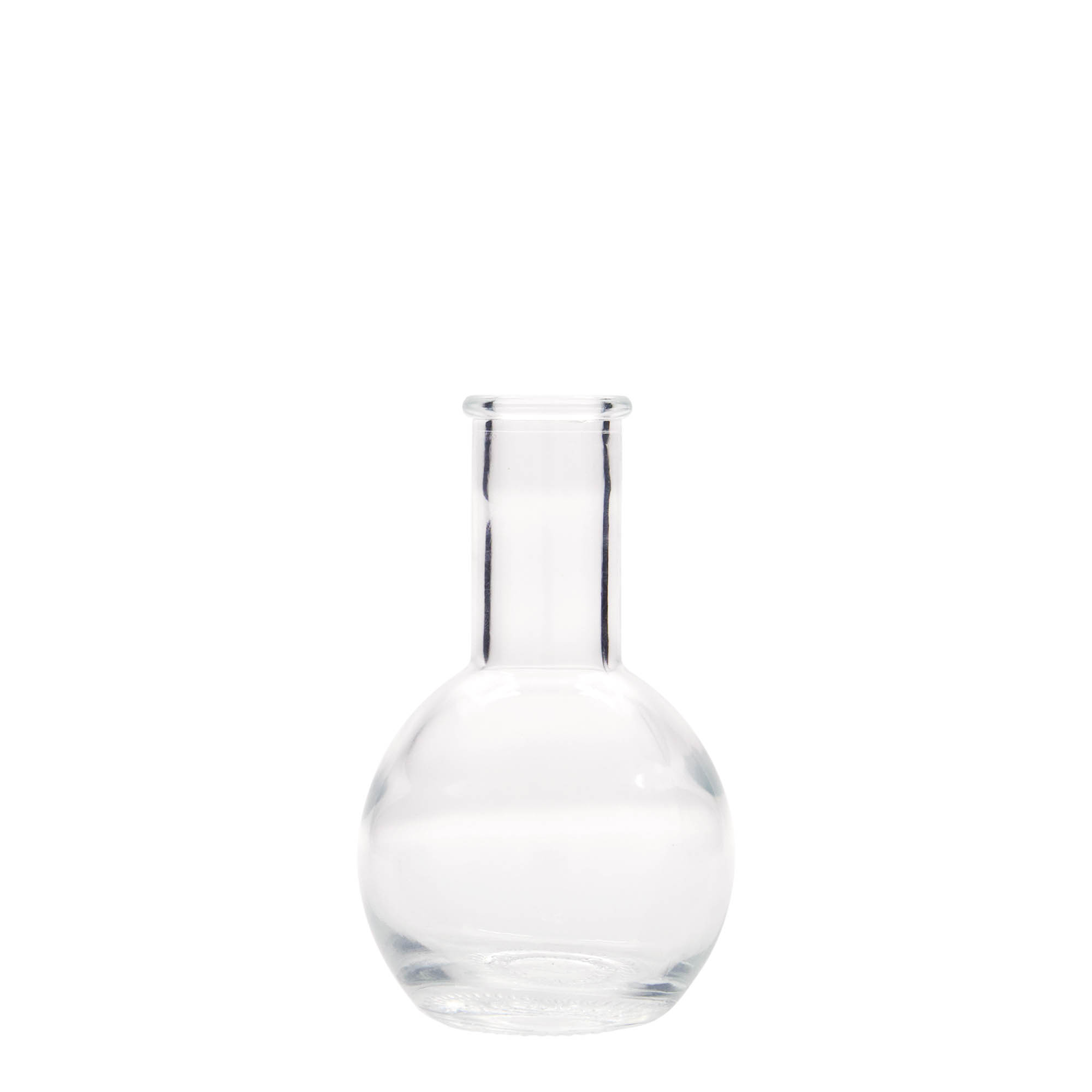 Frasco de vidro de 100 ml 'Tulipano', boca: cortiça Frasco de vidro de 100 ml 'Tulipano', boca: cortiça