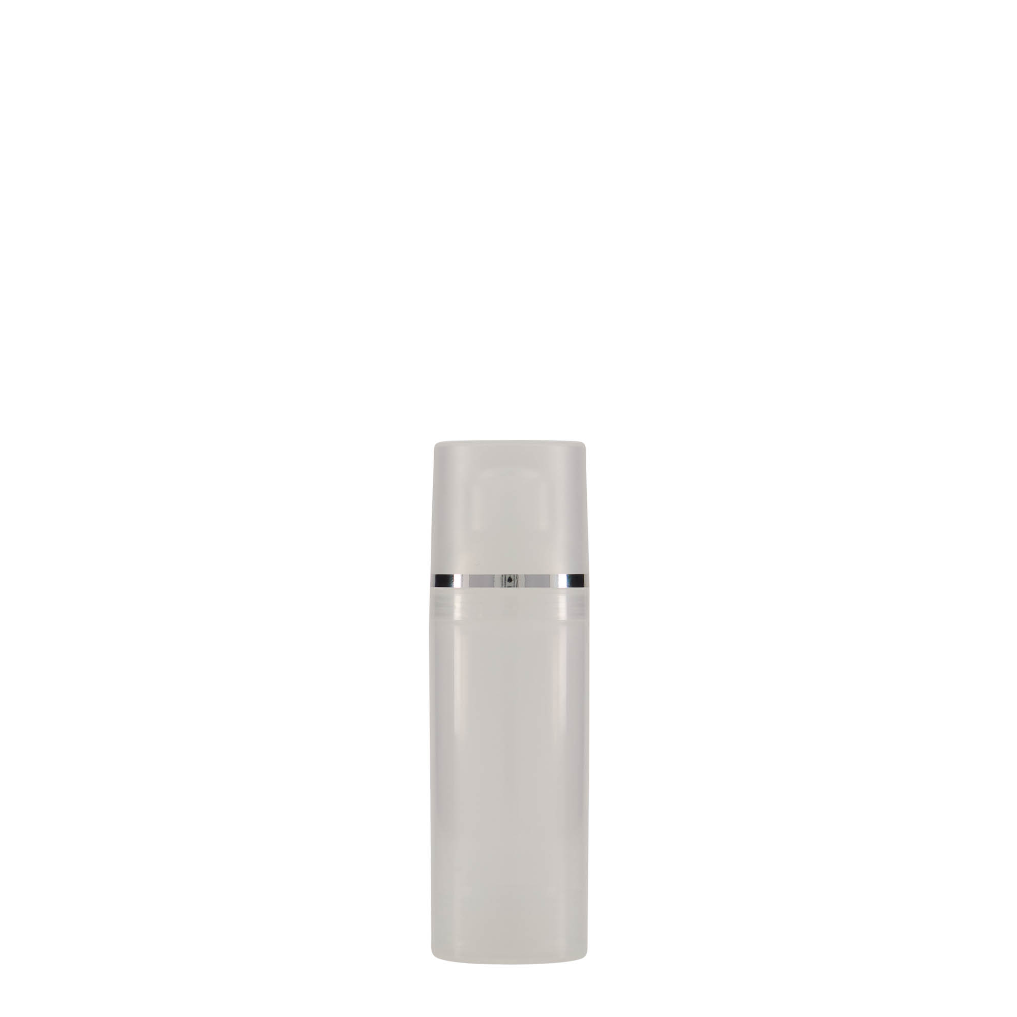 Doseador Airless 50 ml 'Mezzo', plástico PP, natural Doseador Airless 50 ml 'Mezzo', plástico PP, natural