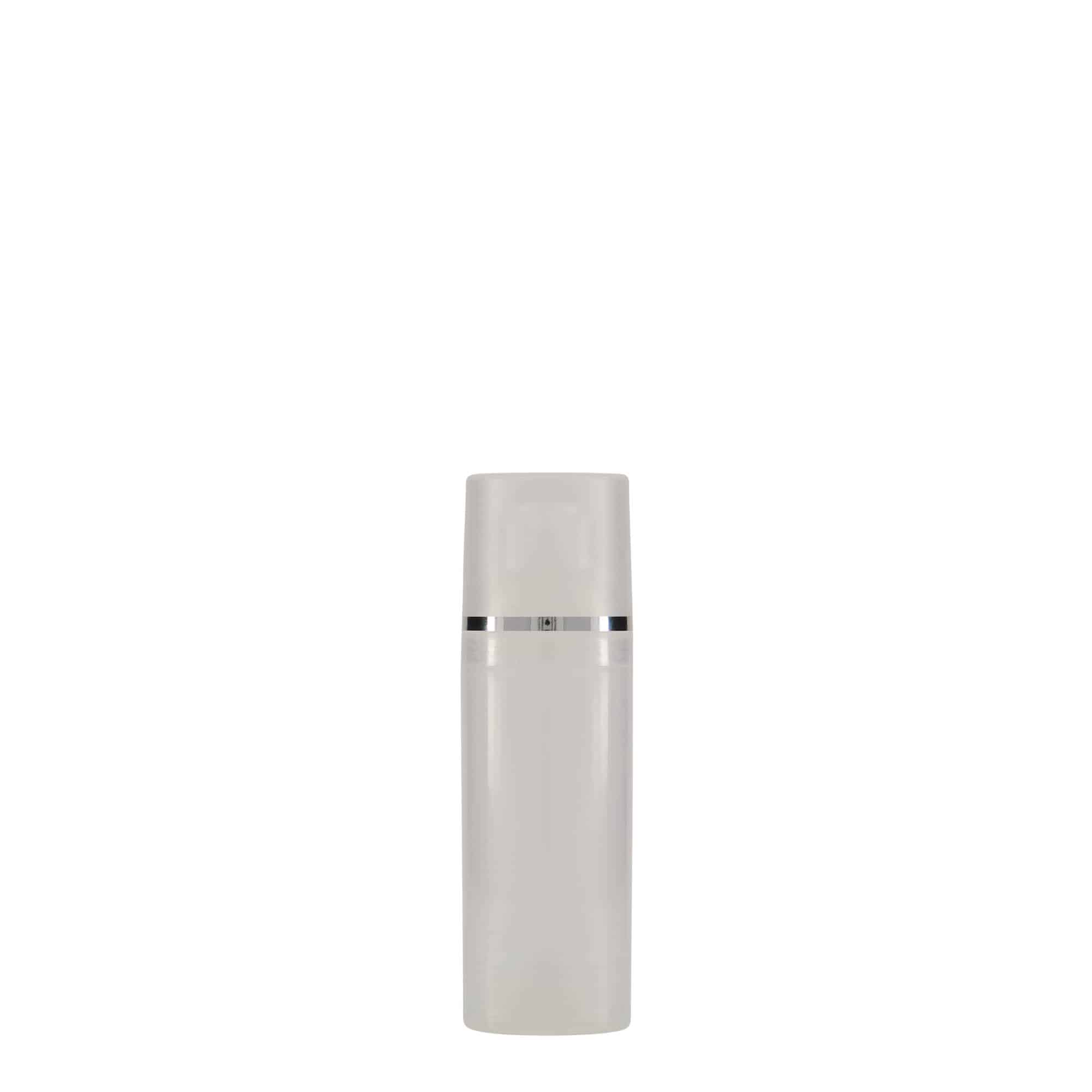 Doseador Airless 50 ml 'Mezzo', plástico PP, natural