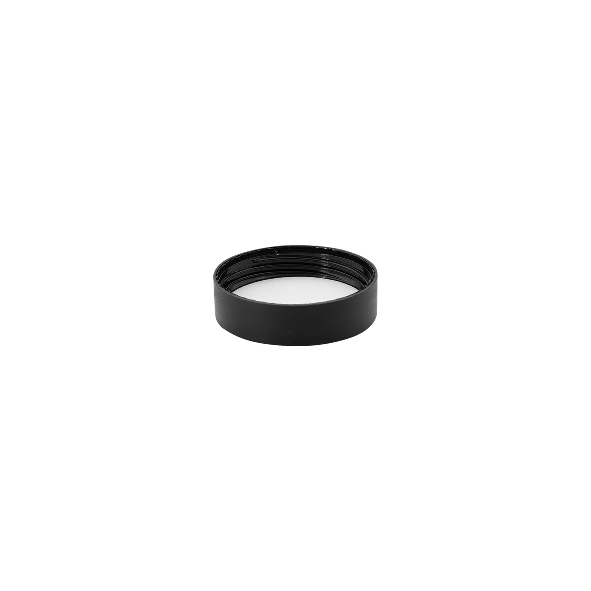 Tampa de rosca para 15 ml 'Antonella', plástico PP, preto Tampa de rosca para 15 ml 'Antonella', plástico PP, preto