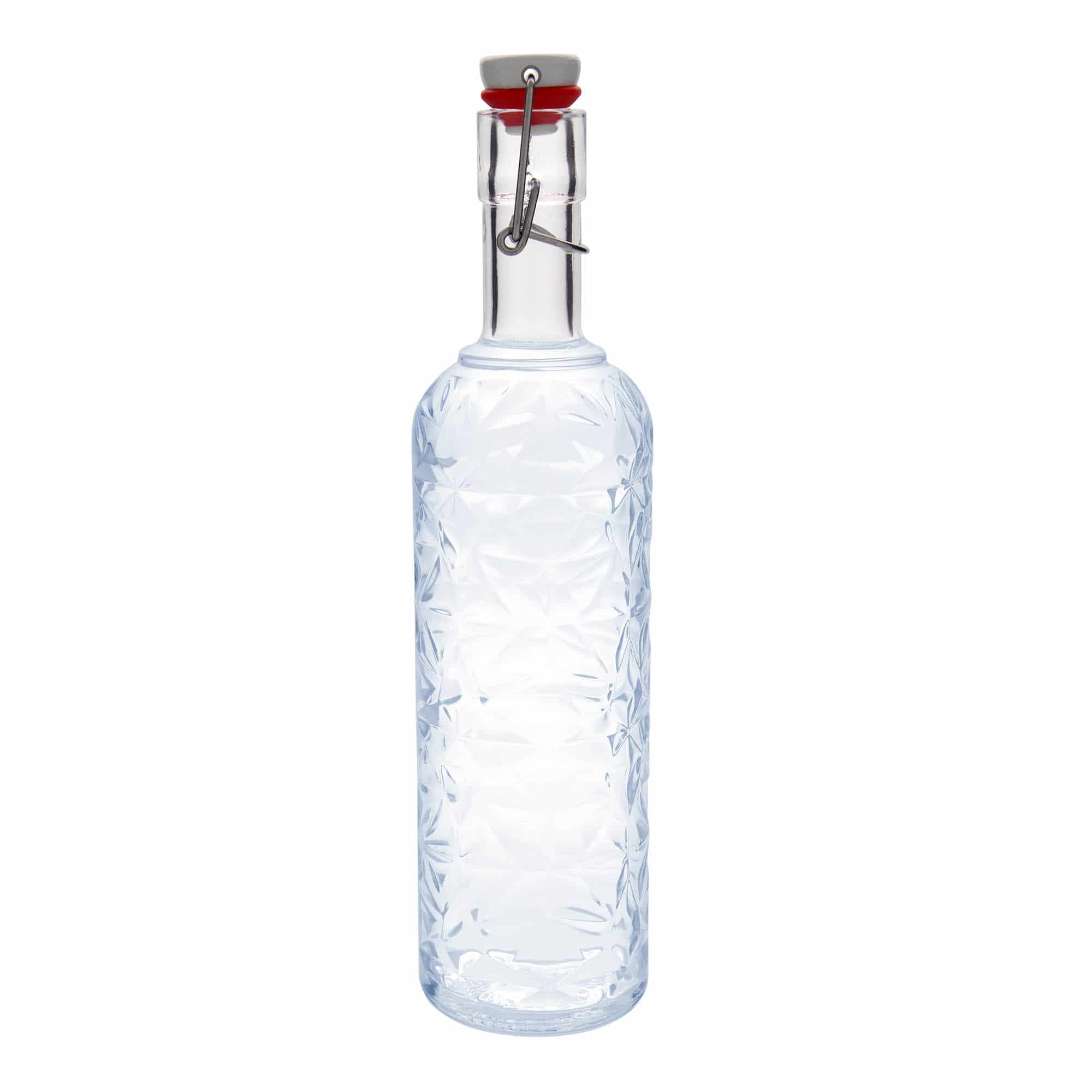 1000 ml Garrafa de vidro 'Oriente', boca: Tampa mecânica