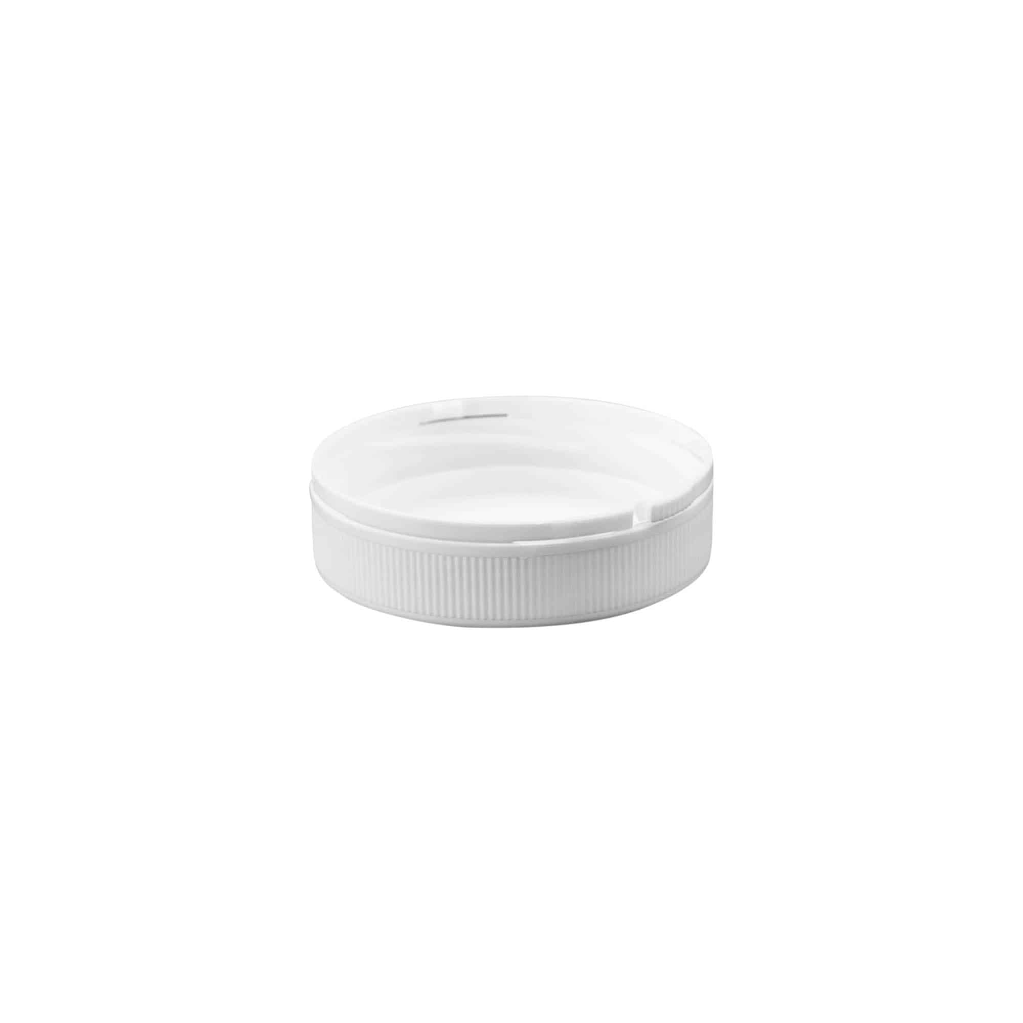 Tampa de rosca 'Securilock' 61,9mm, plástico PP, branca