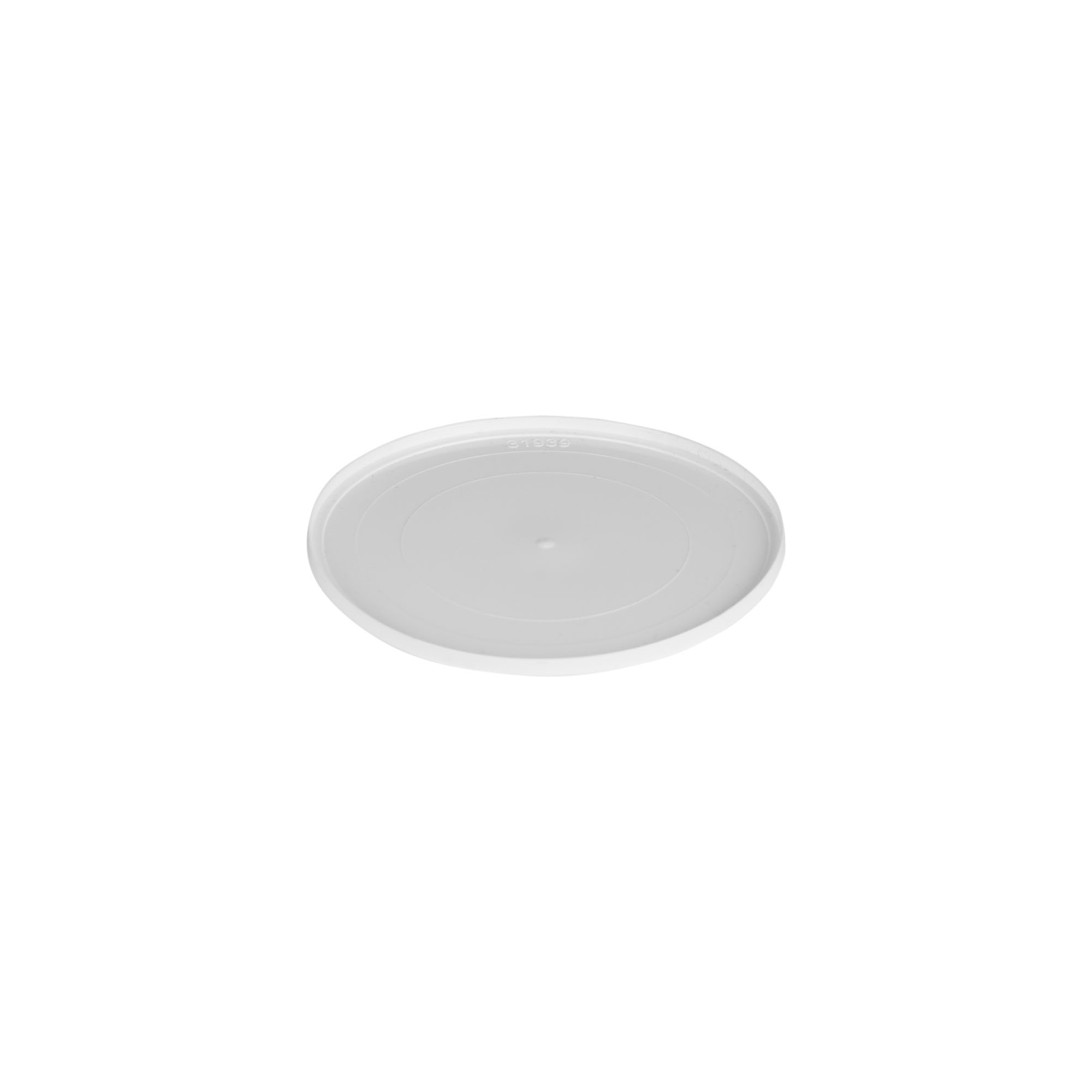 Disco de cobertura para 150 ml 'Bianca', plástico PP, branco