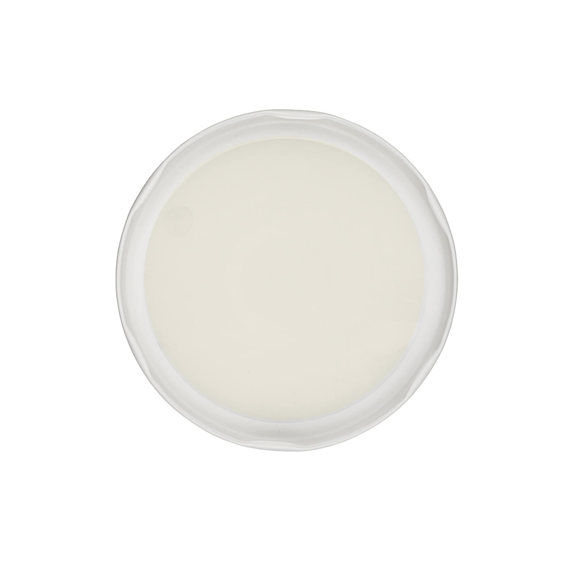Tampa Twist-Off, folha de flandres, branco, para boca: TO 100