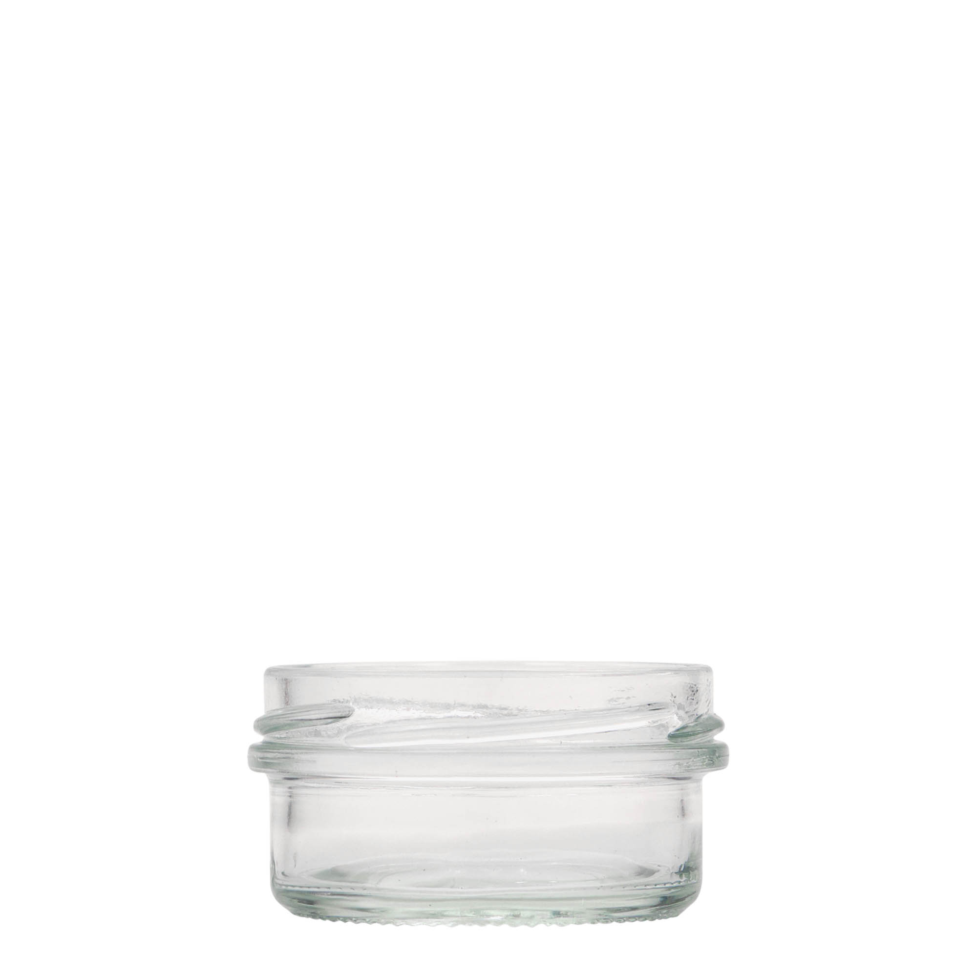 65 ml frasco de vidro plano, boca: Twist-Off (TO 66)