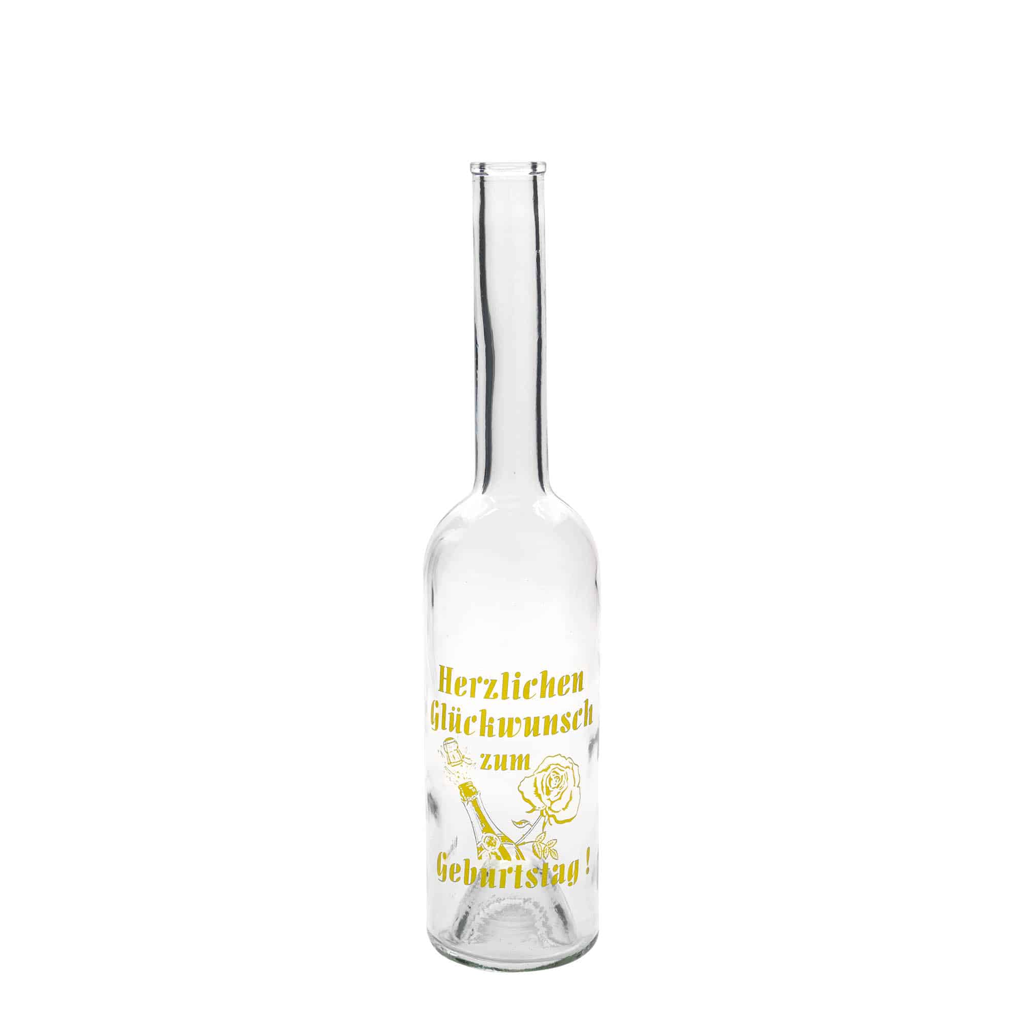 500 ml Garrafa de vidro Maximo estampa 'Carnaval', boca: Cortiça 500 ml Garrafa de vidro Maximo estampa 'Carnaval', boca: Cortiça
