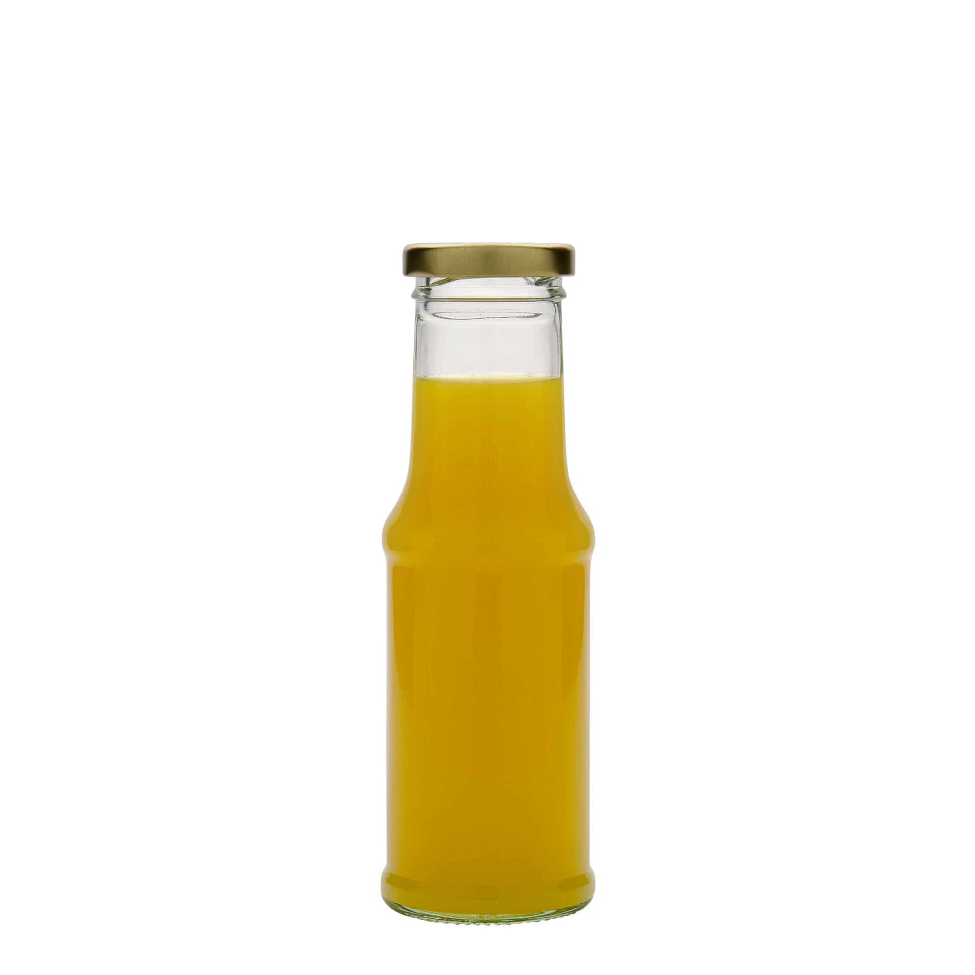 Frasco para molhos de 200 ml, vidro, boca: Twist-Off (TO 43)