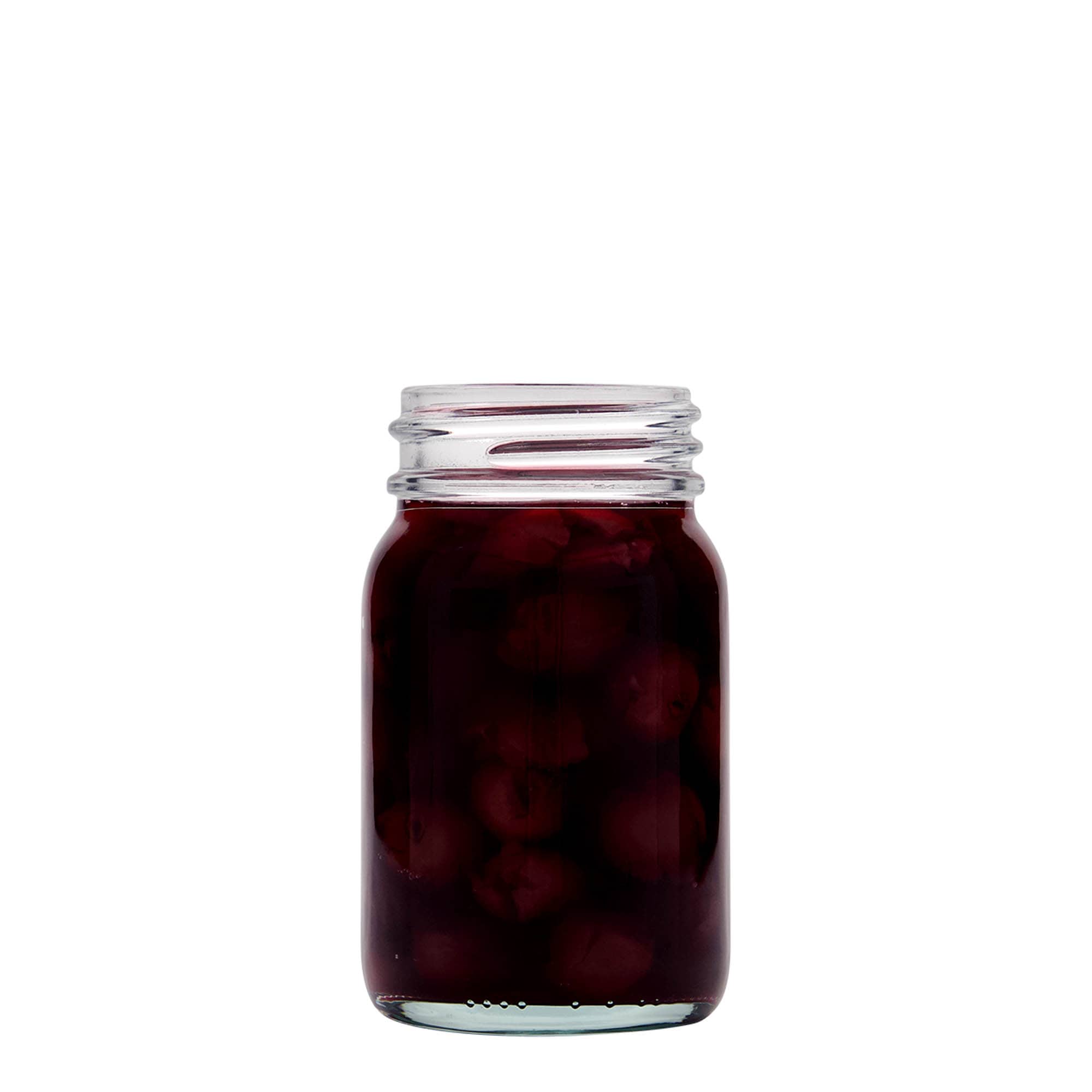 Frasco de boca larga de 200 ml, abertura: DIN 55