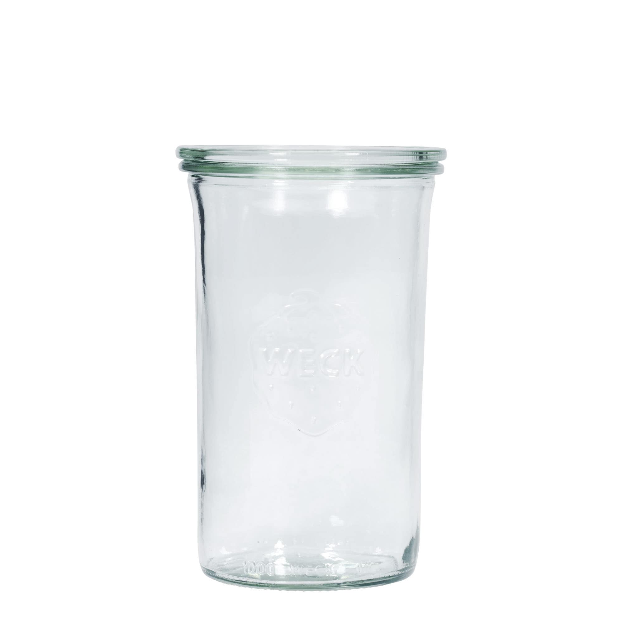 1.000 ml Frasco WECK de boca larga, borda redonda