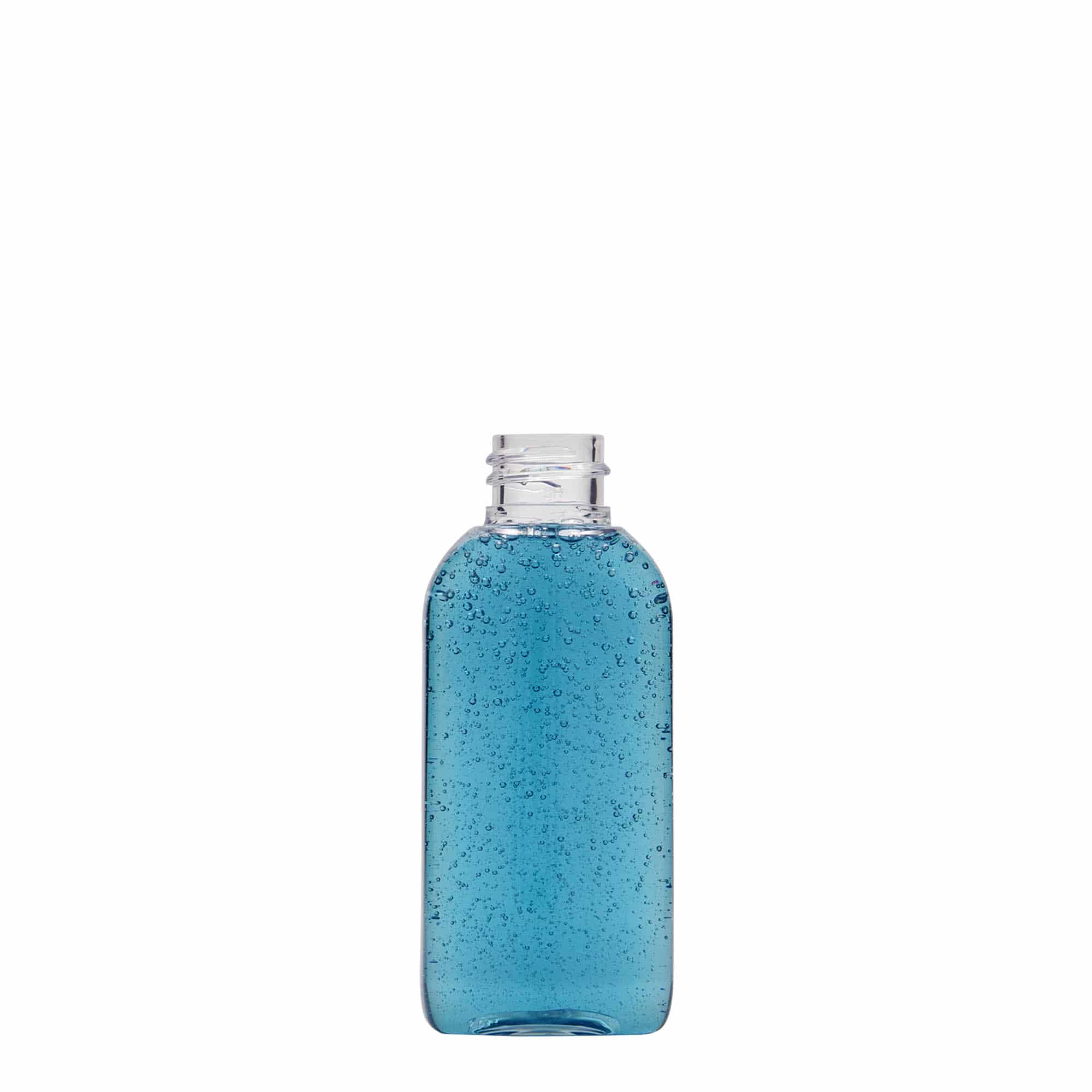 Frasco PET de 50 ml 'Íris', oval, plástico, bocal: 20/410