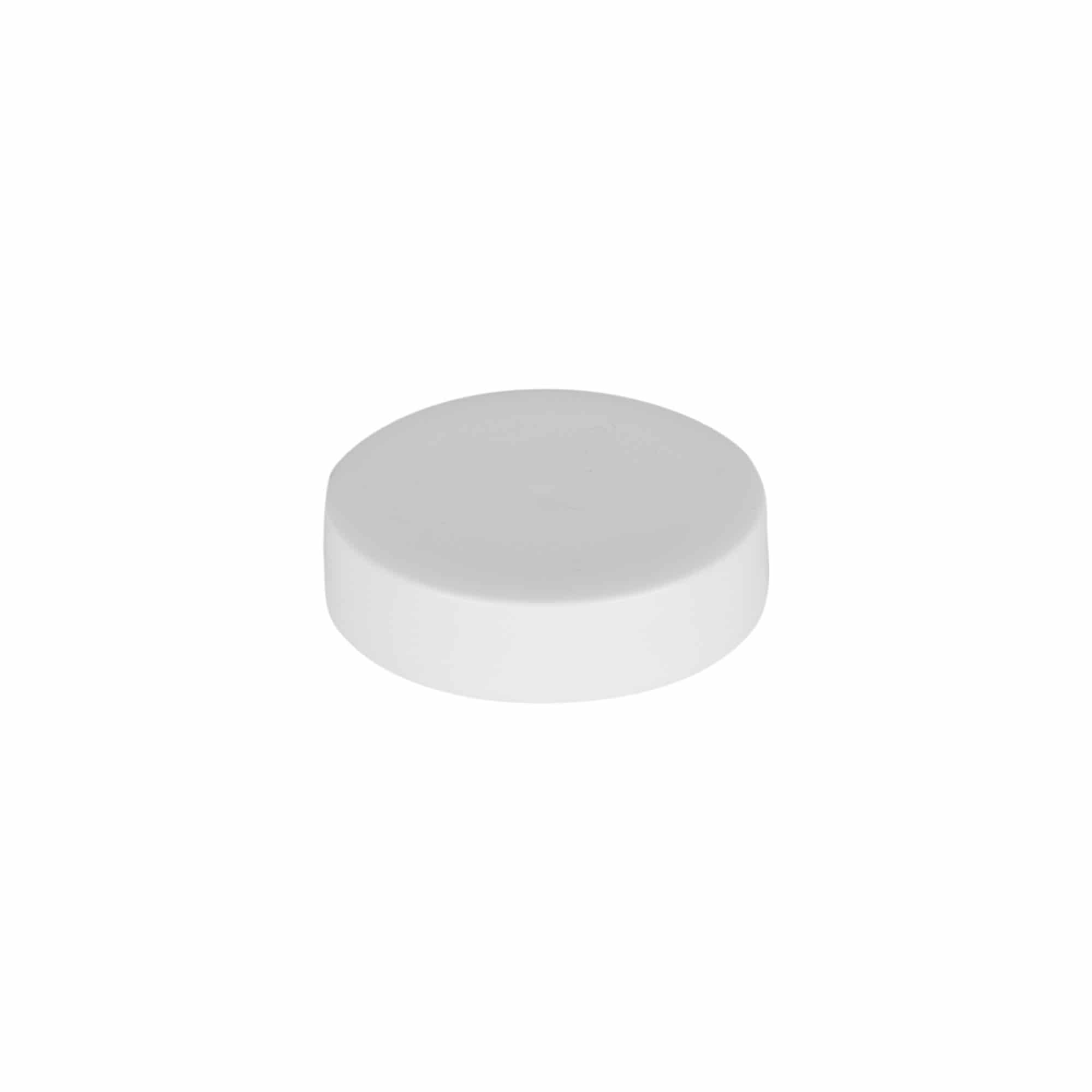 10 ml Tampa de rosca 'Antonella', plástico PP, branco 10 ml Tampa de rosca 'Antonella', plástico PP, branco