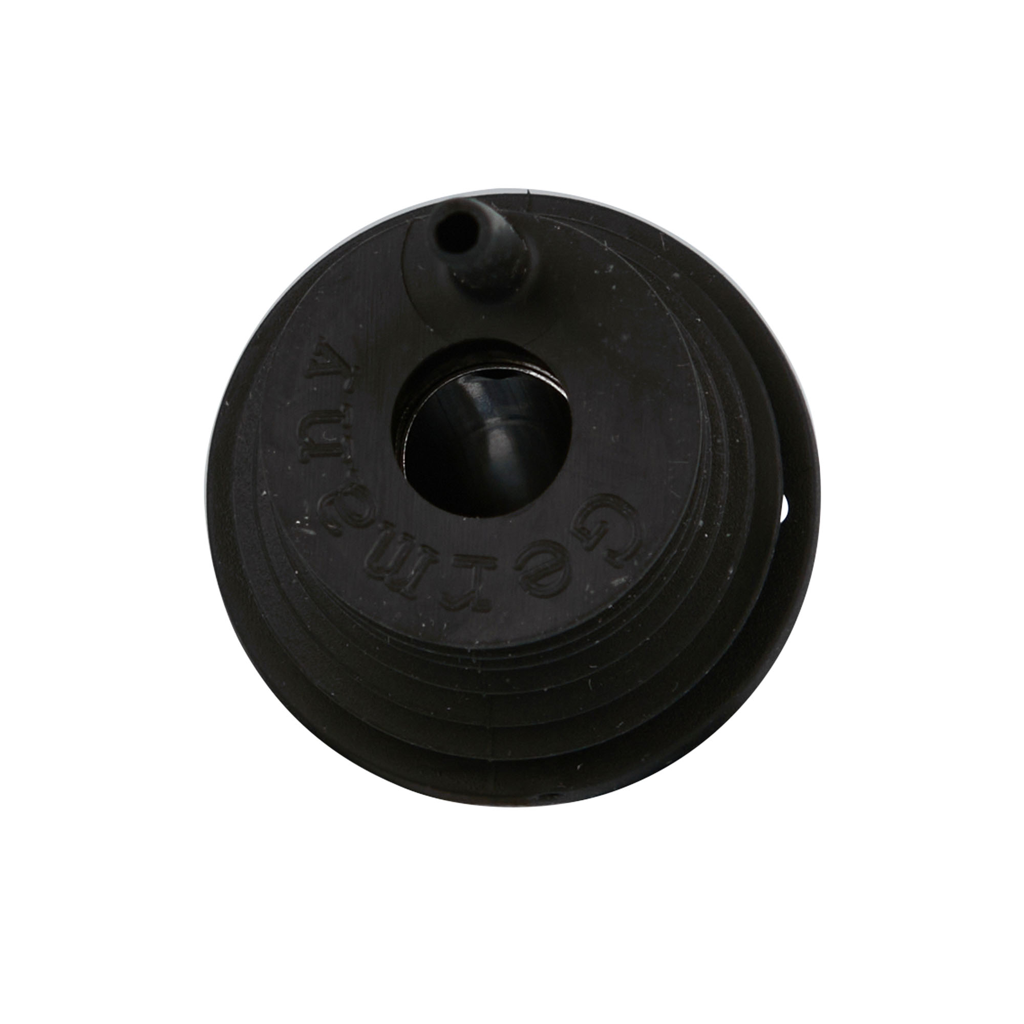 Bico vertedor Inox com colarinho aveludado, aço inoxidável, prateado