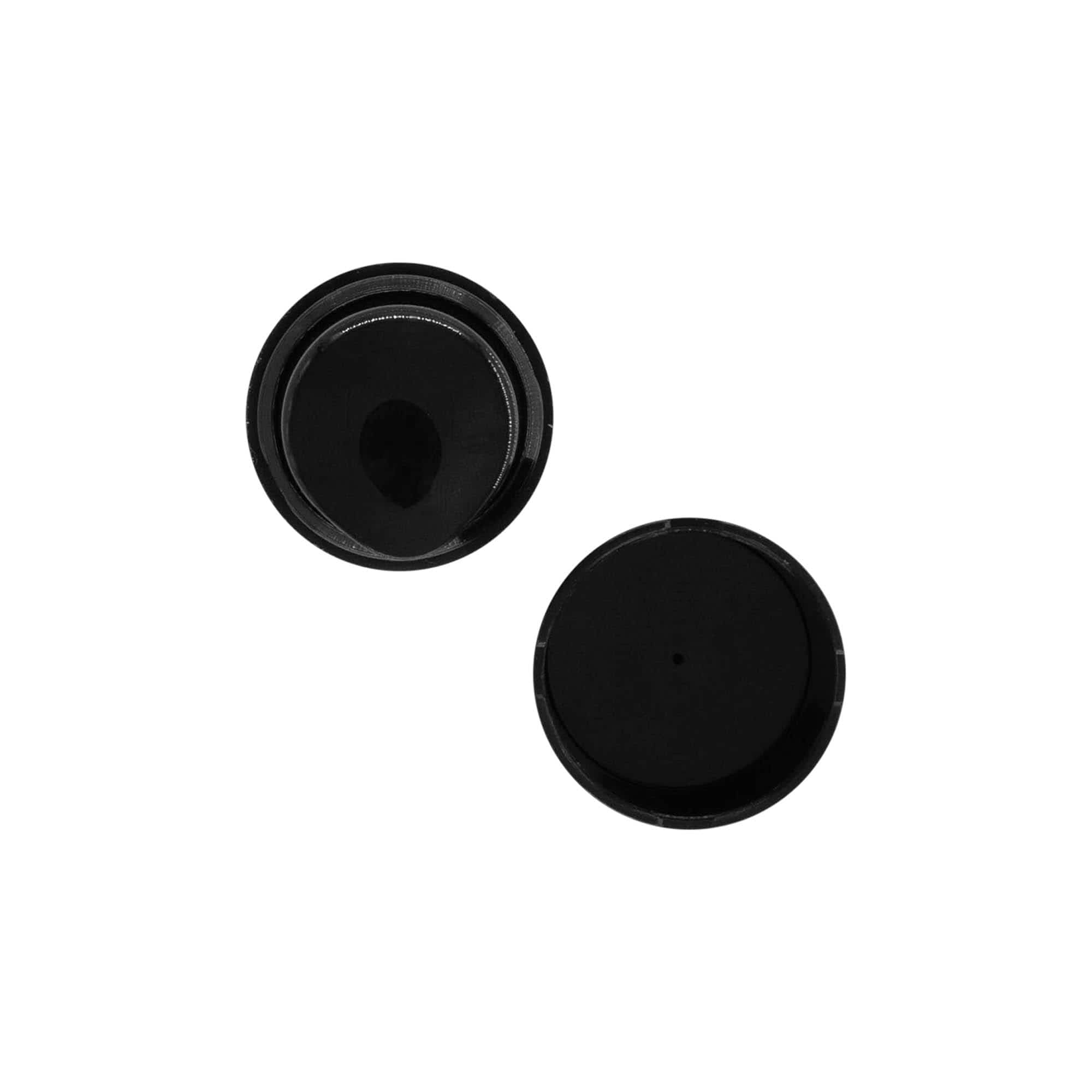 Cabeça de bomba dispensadora airless 'Nano', plástico PP, preto