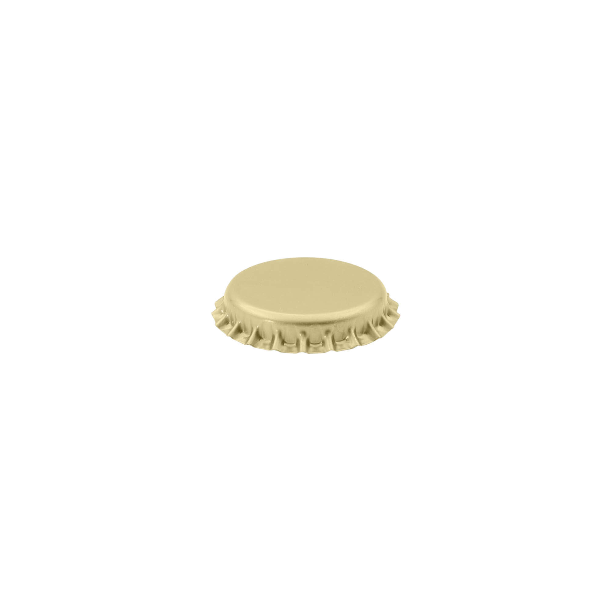 Tampas de garrafa 26 mm, metal, dourado