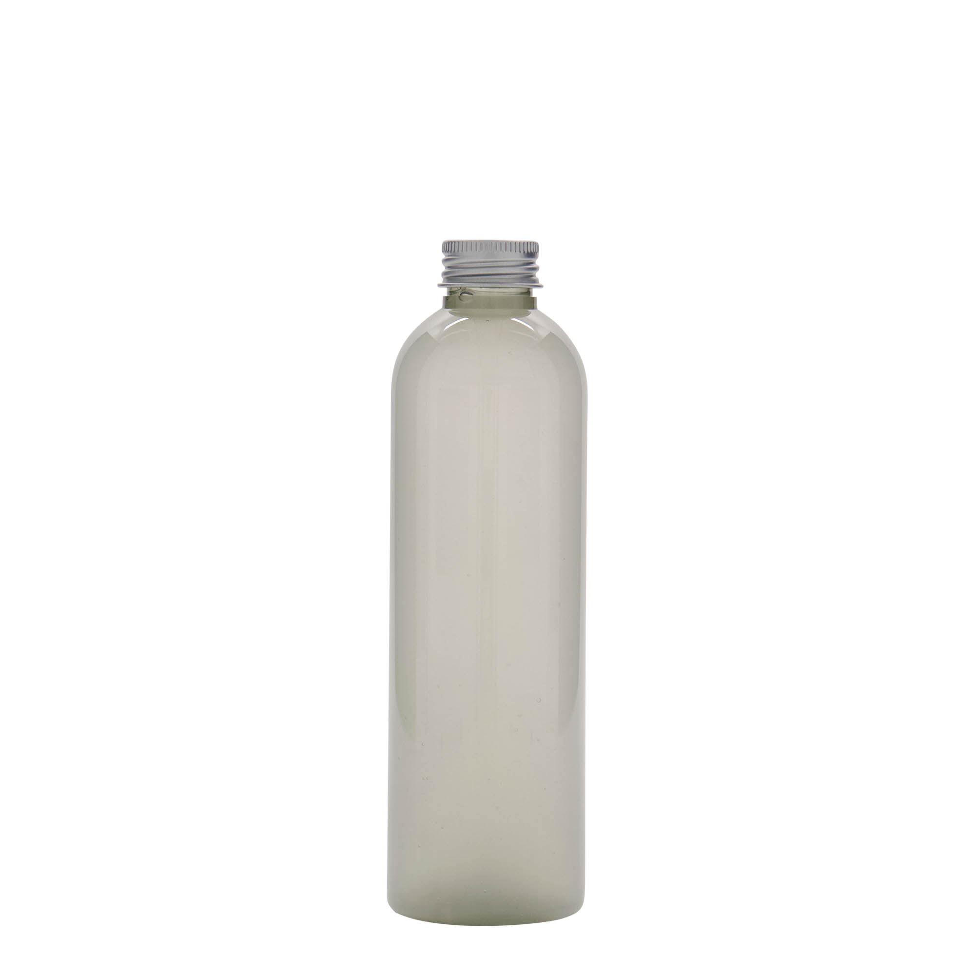Frasco de plástico reciclado 'Pegasus' 250 ml, PCR, bocal: 20/410