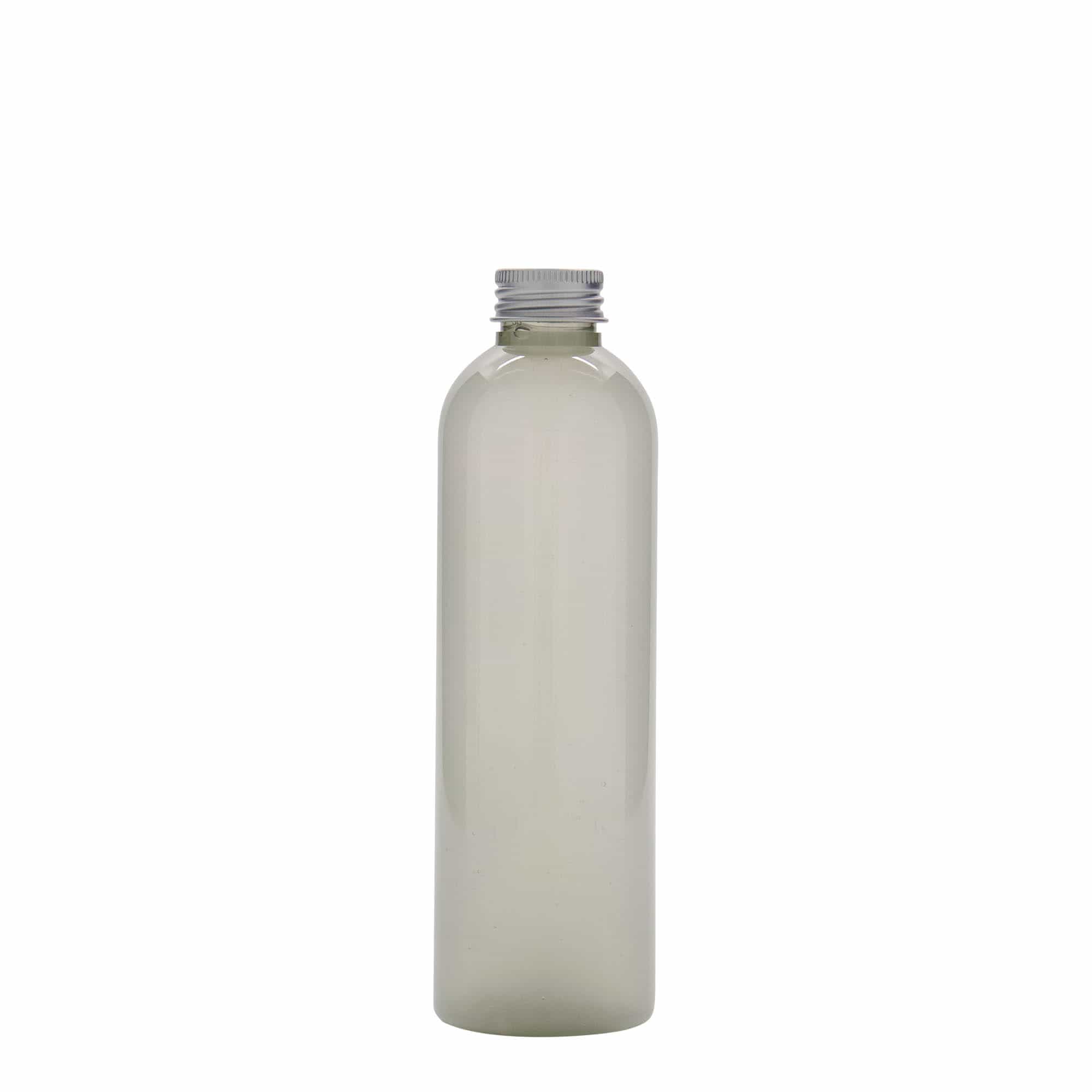 Frasco de plástico reciclado 'Pegasus' 250 ml, PCR, bocal: 24/410