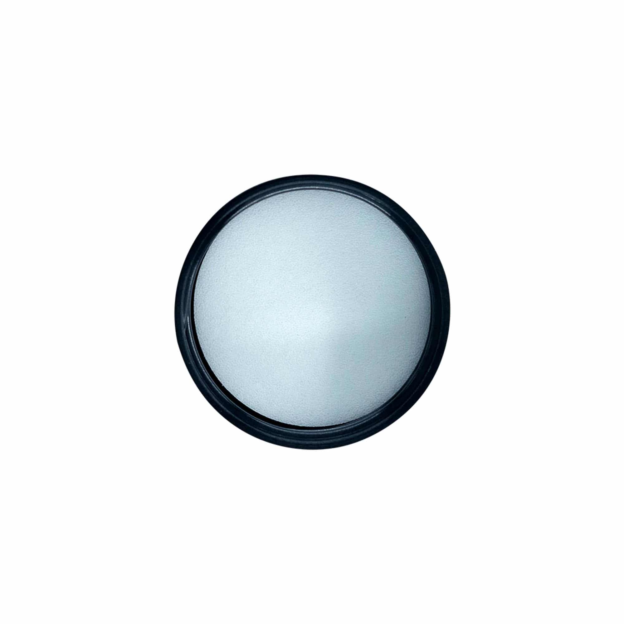 Tampa de rosca para 30 ml 'Brown Line', plástico HPM, preto