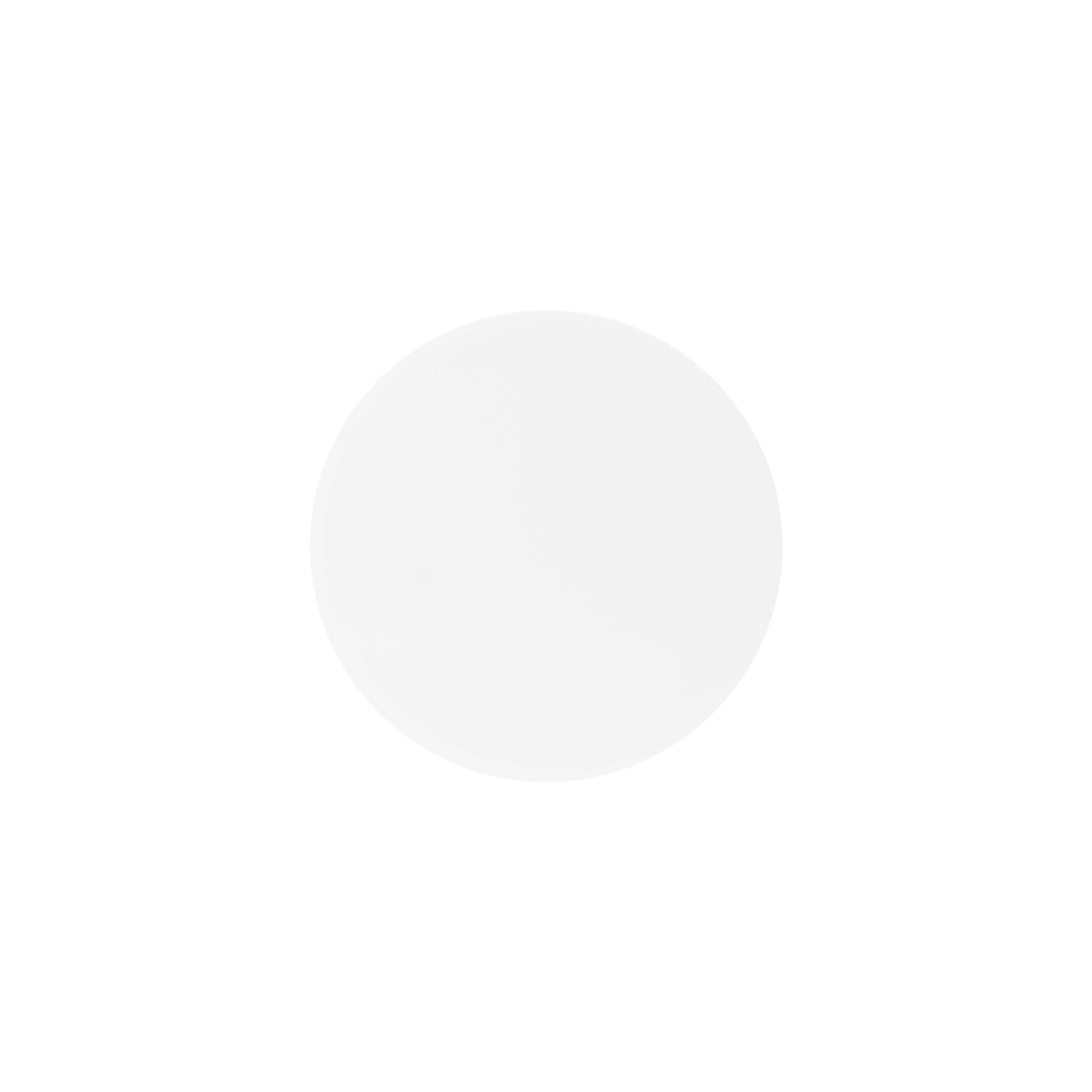 Tampa de rosca 50 ml, plástico SAN, branco