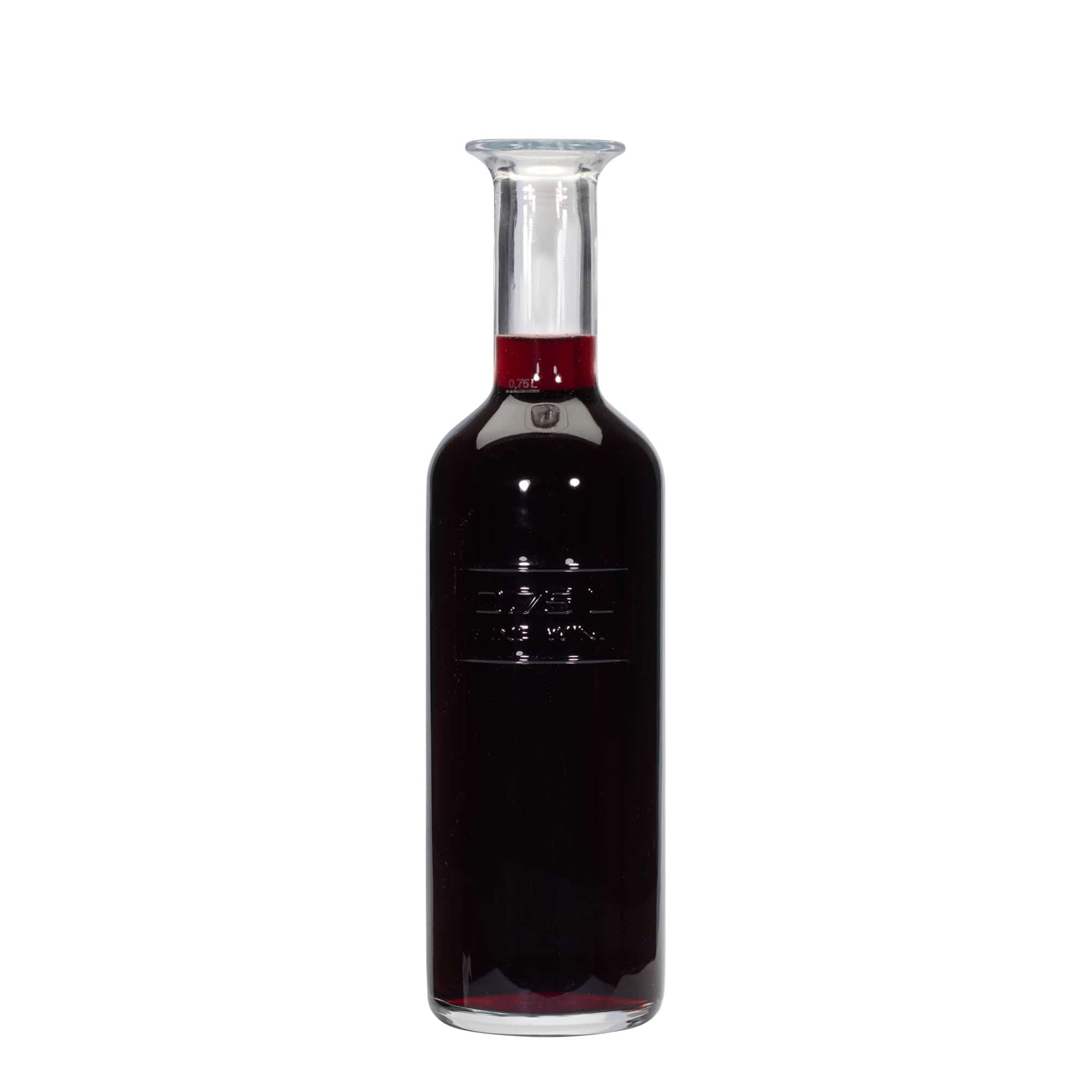 Garrafa de vidro de 750 ml 'Optima Fine Wine', boca: cortiça