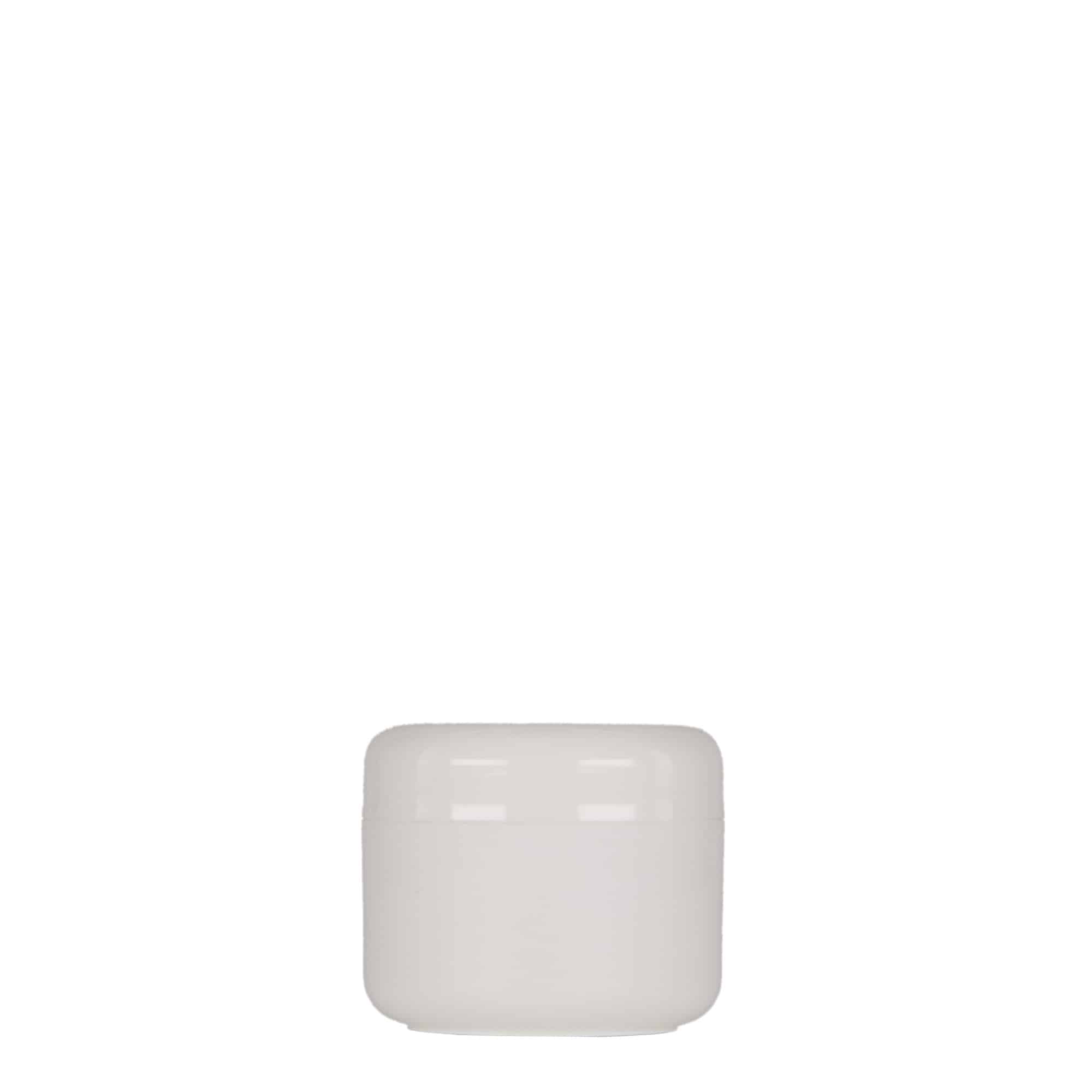 30 ml frasco de plástico 'Bianca', PP, branco, boca: tampa de rosca