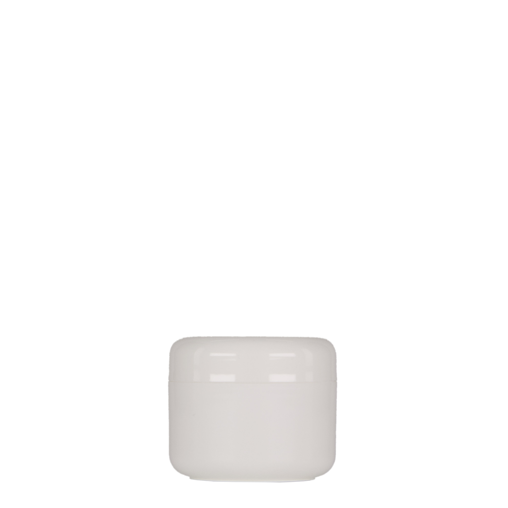 30 ml frasco de plástico 'Bianca', PP, branco, boca: tampa de rosca 30 ml frasco de plástico 'Bianca', PP, branco, boca: tampa de rosca