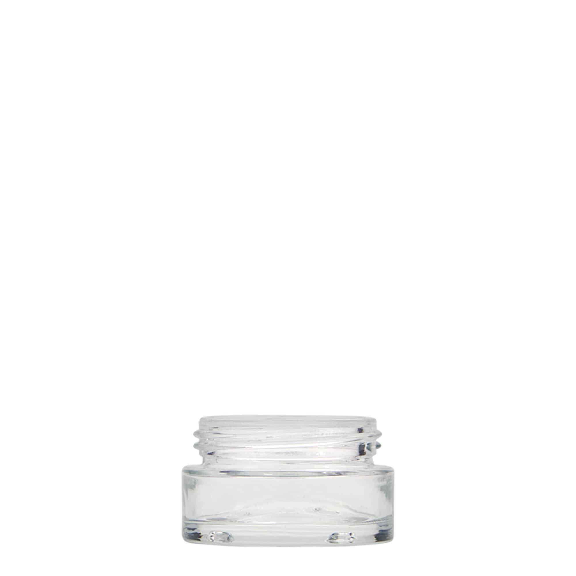 15 ml frasco 'Clear Edition', vidro, abertura: tampa de rosca