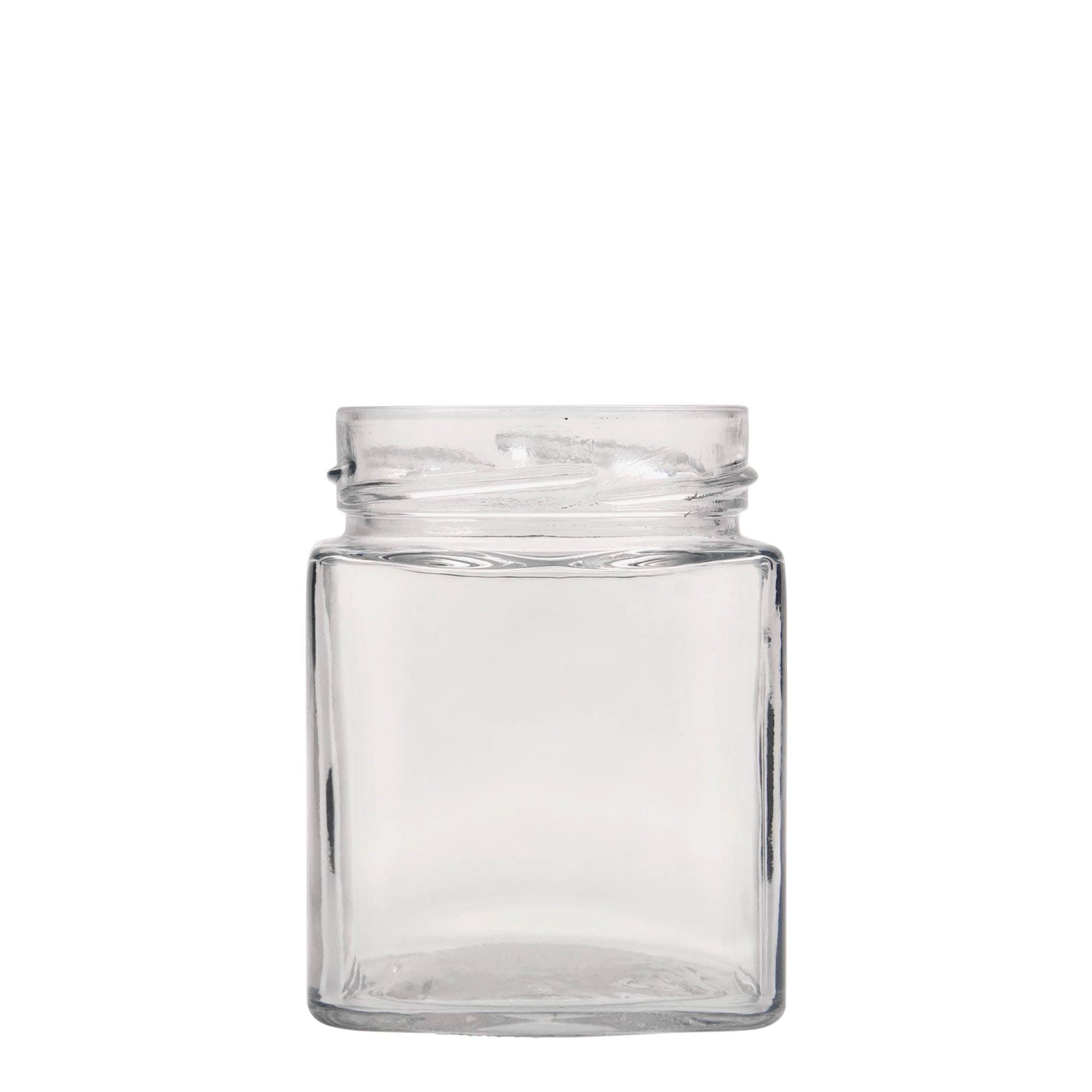 314 ml Frasco quadrado 'Ikarus', Boca: Deep-Twist-Off (DTO 70)