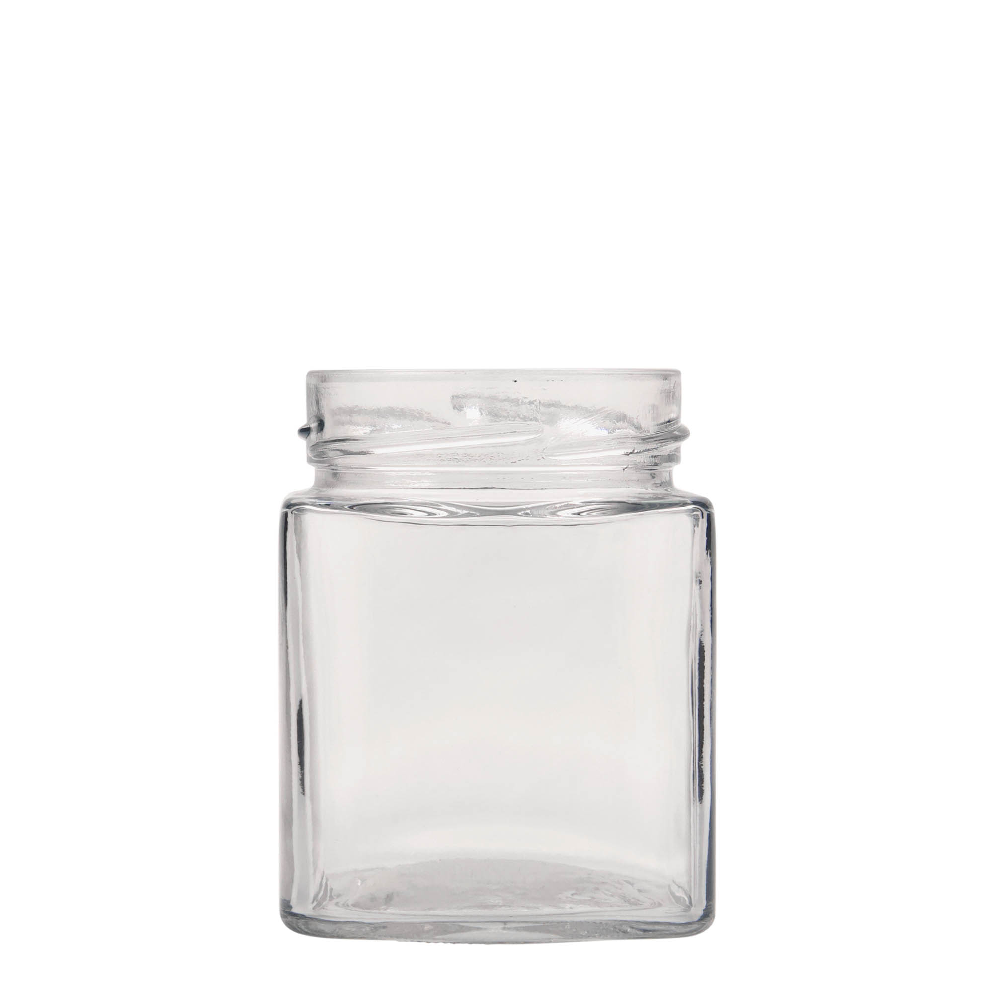314 ml Frasco quadrado 'Ikarus', Boca: Deep-Twist-Off (DTO 70)