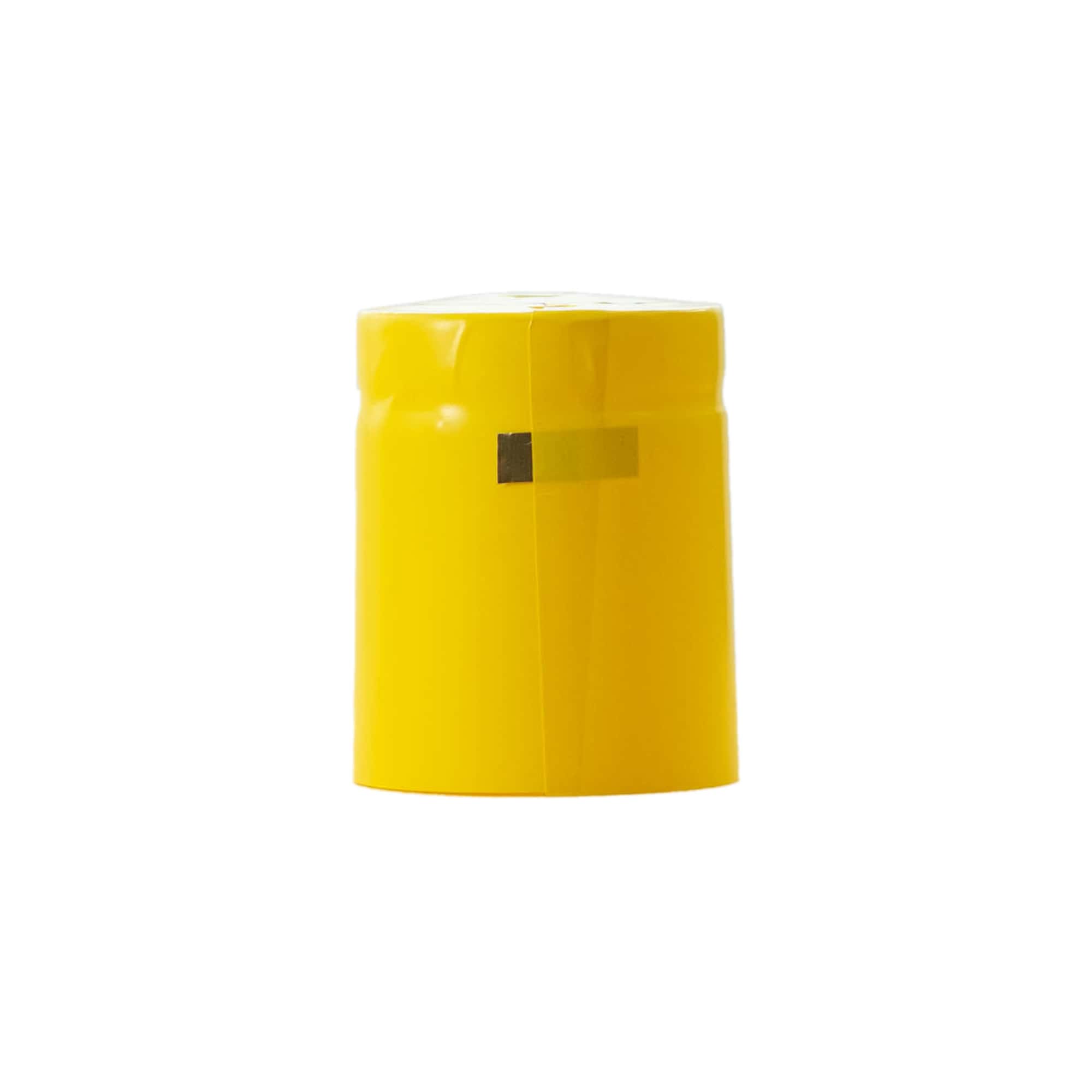 Cápsula termo-retrátil 32x41, plástico PVC, amarelo