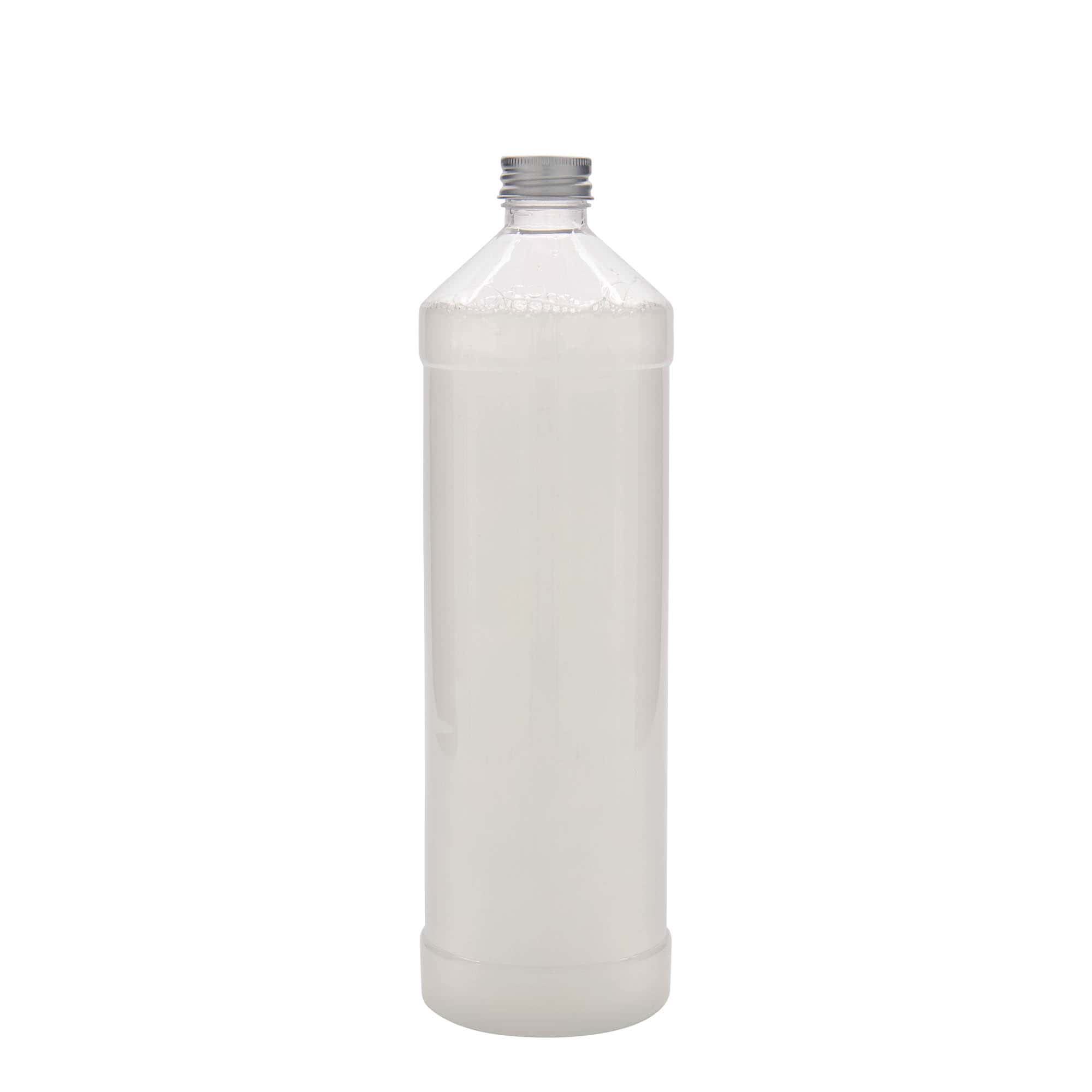 1.000 ml Garrafa PET 'Everytime', plástico, bocal: 28/410