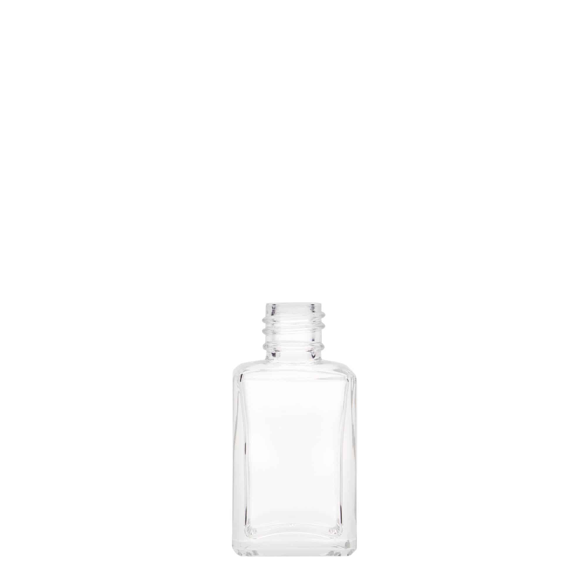 30 ml Garrafa de vidro 'Tamme', quadrada, boca: PP 18 30 ml Garrafa de vidro 'Tamme', quadrada, boca: PP 18