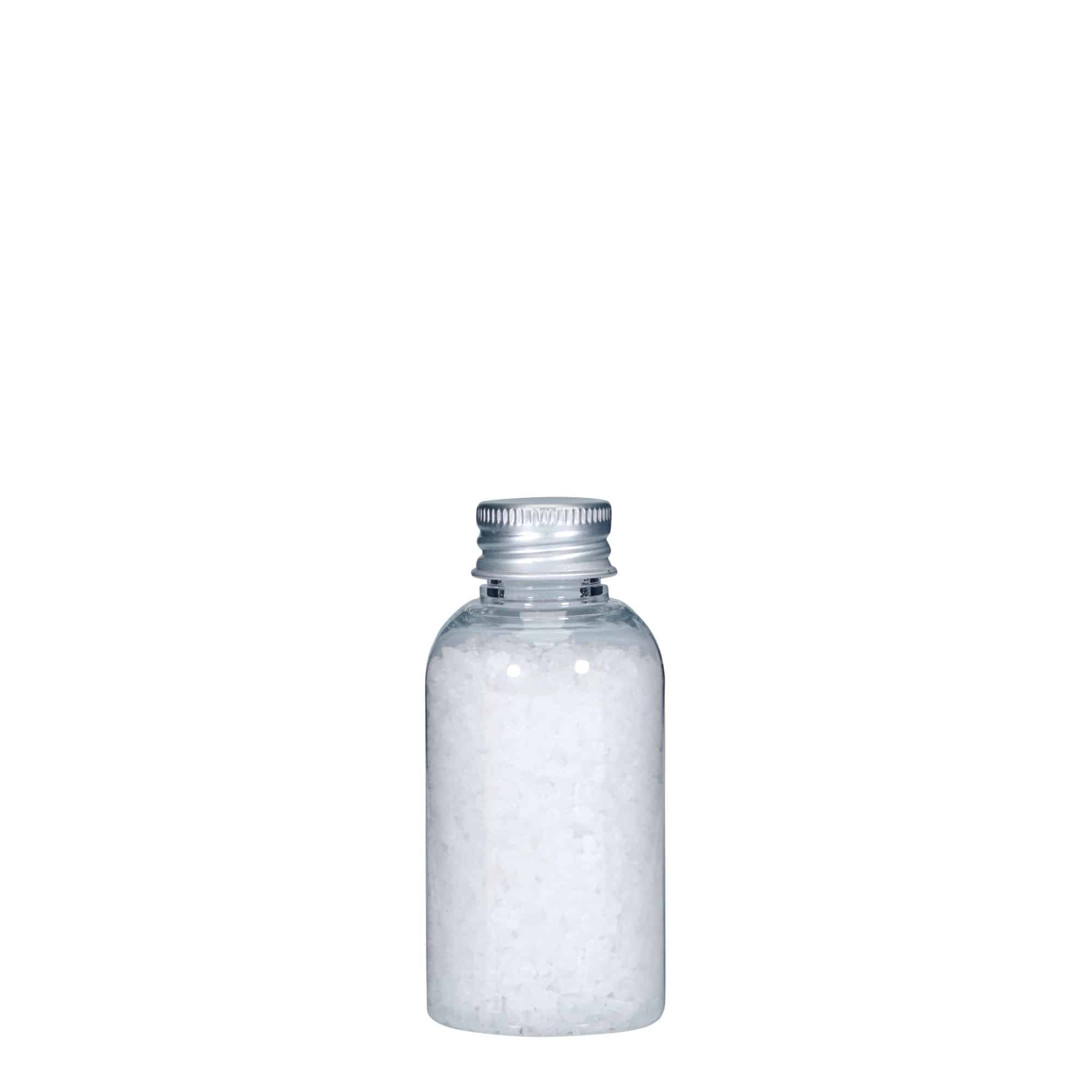 50 ml Garrafa PET 'Boston', plástico, boca: 20/410
