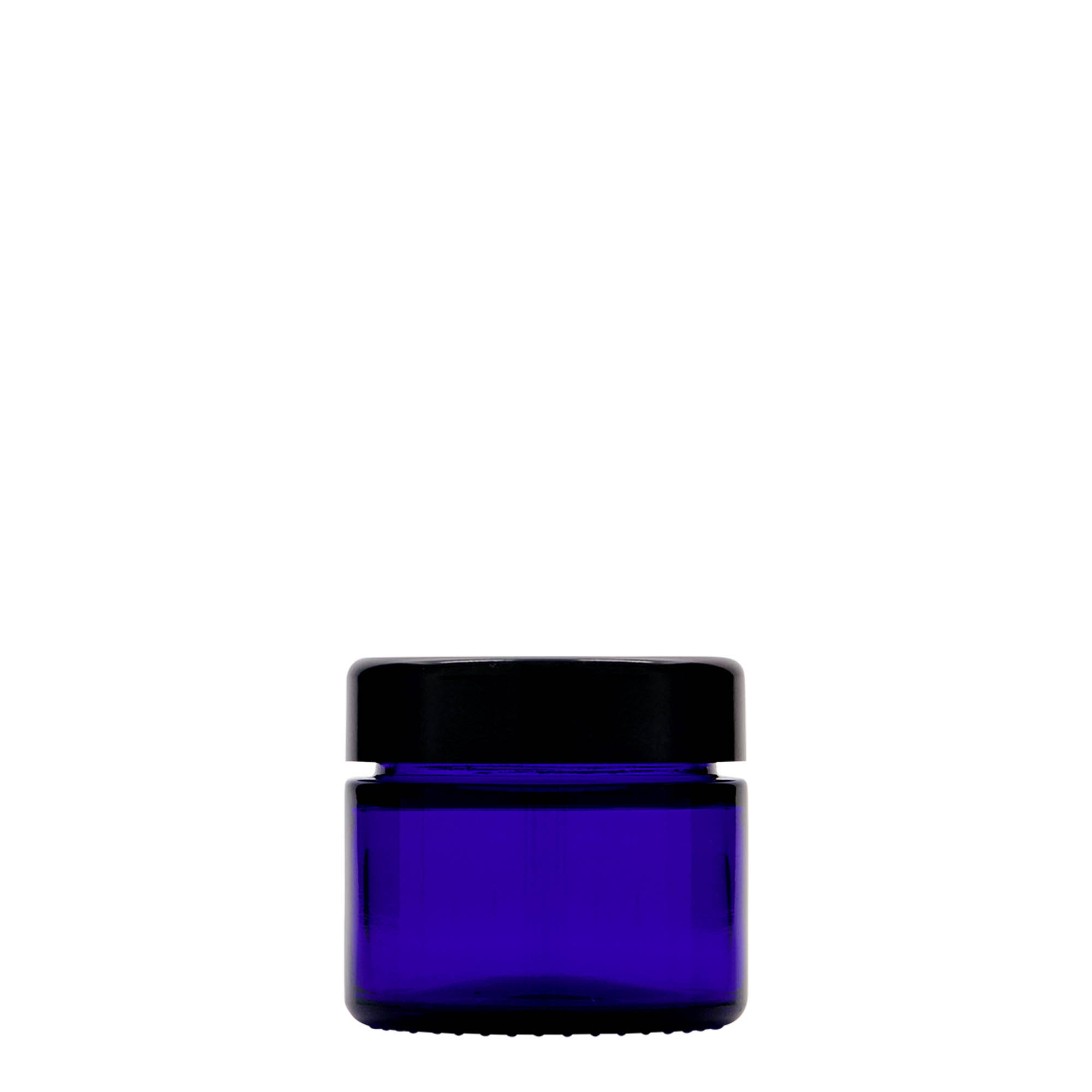 50 ml frasco 'Blue Edition', vidro, azul royal, abertura: tampa de rosca