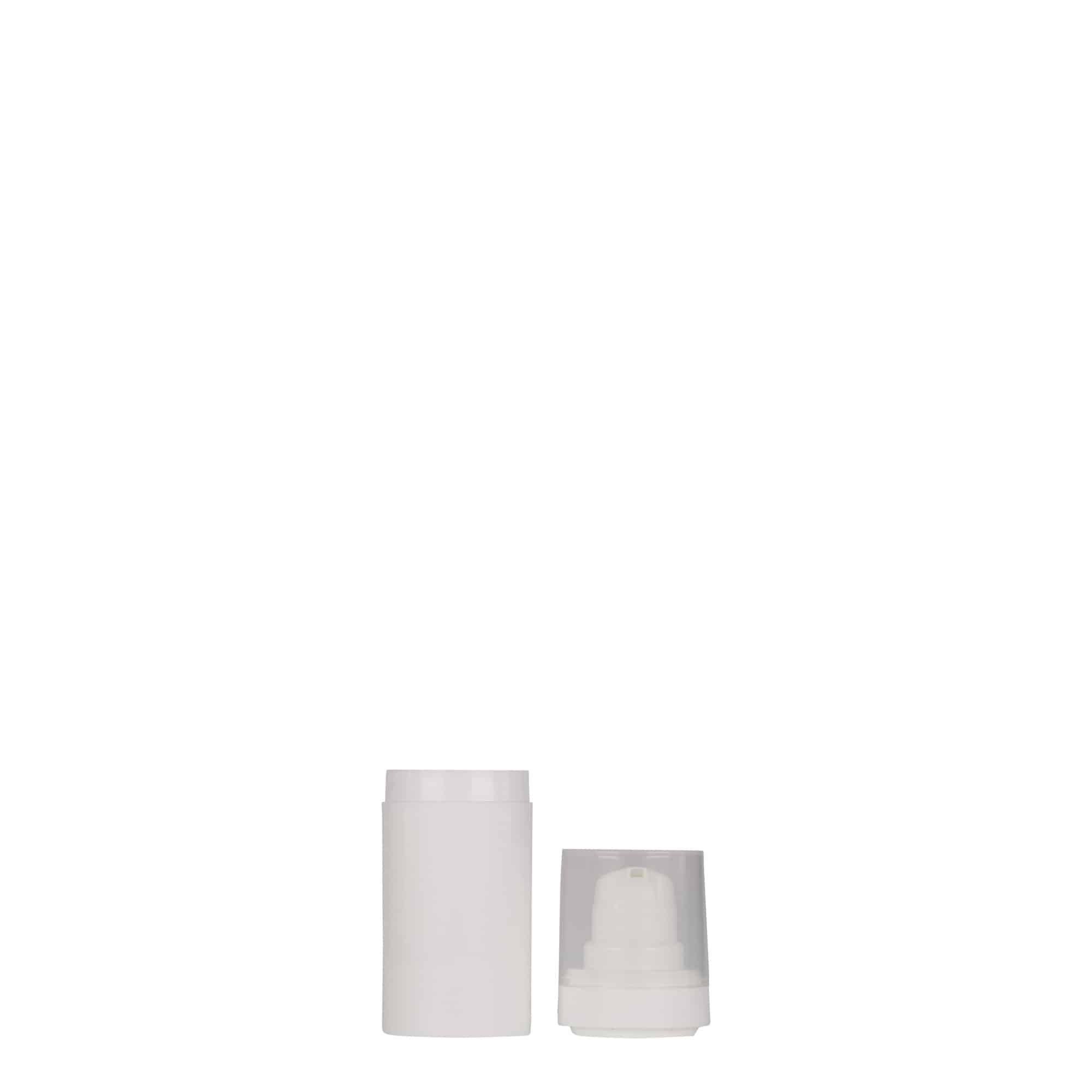 Dispensador Airless de 15 ml 'Micro', plástico PP, branco