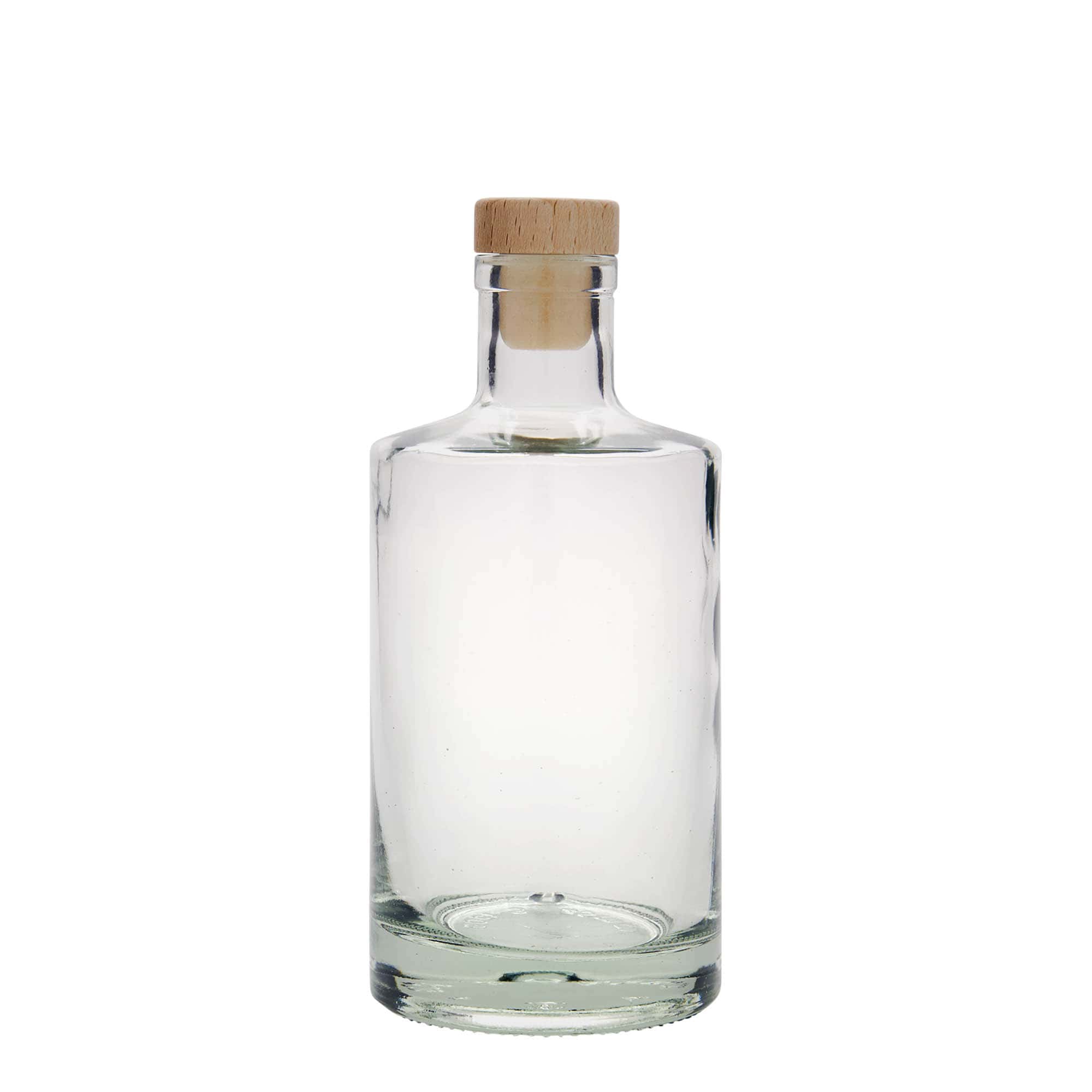 Garrafa de vidro de 500 ml 'Caroline', Boca: Cortiça