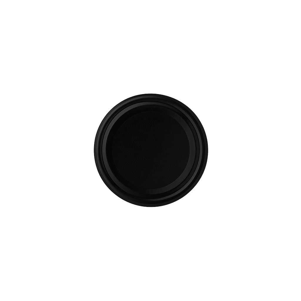 Tampa Twist-Off, folha de flandres, preto, para boca: TO 53