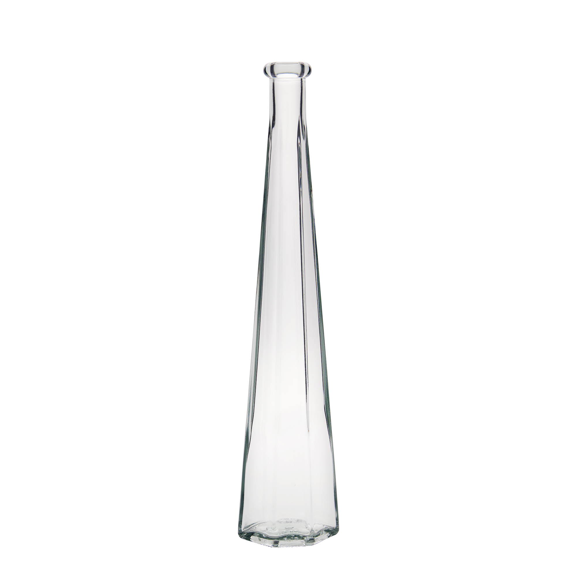 Frasco de vidro de 200 ml 'Dama Sexta', hexagonal, boca: cortiça Frasco de vidro de 200 ml 'Dama Sexta', hexagonal, boca: cortiça